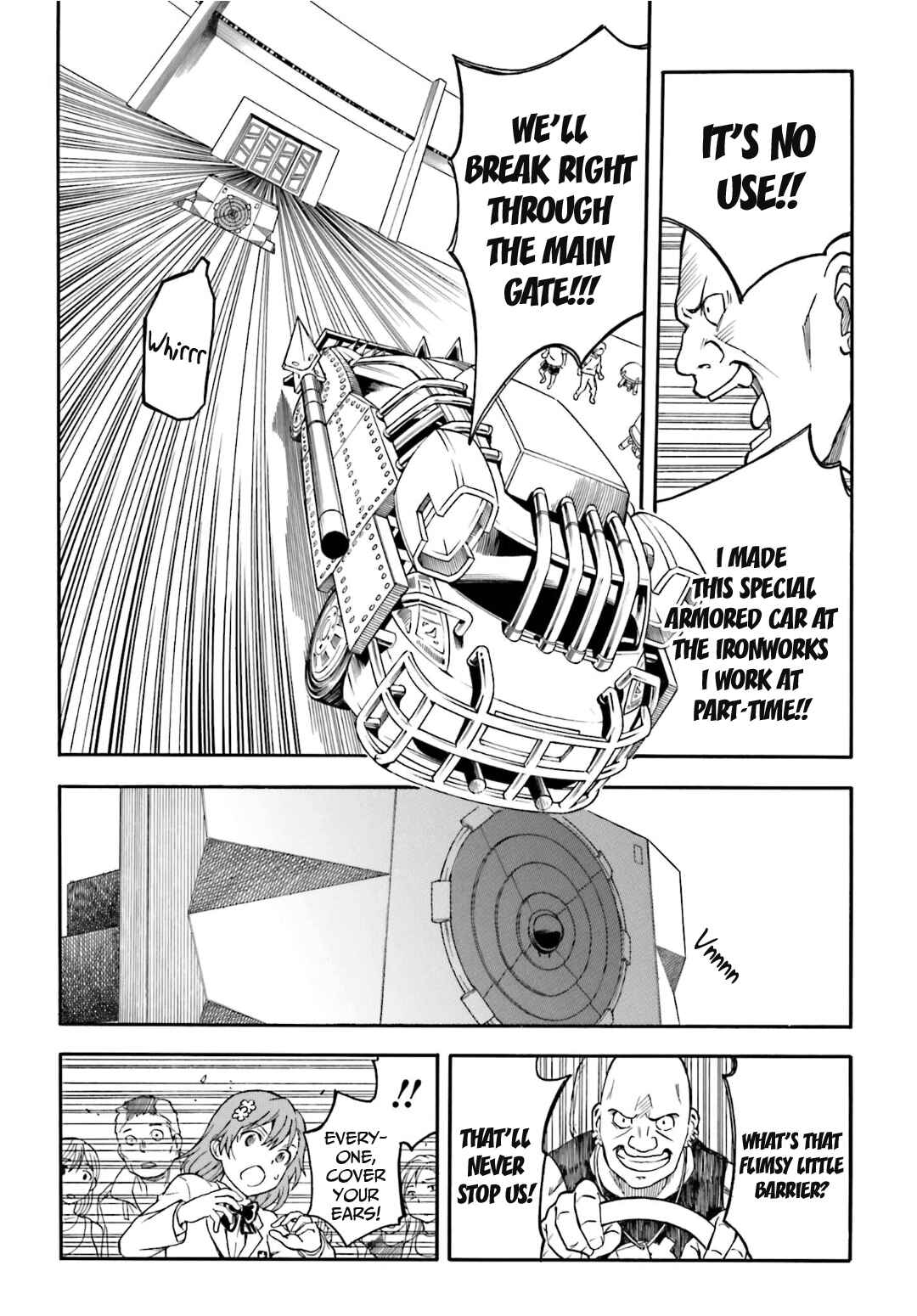 Page 9 Chapter 99 Toaru Majutsu no Index Gaiden - Toaru Kagaku no Railgun