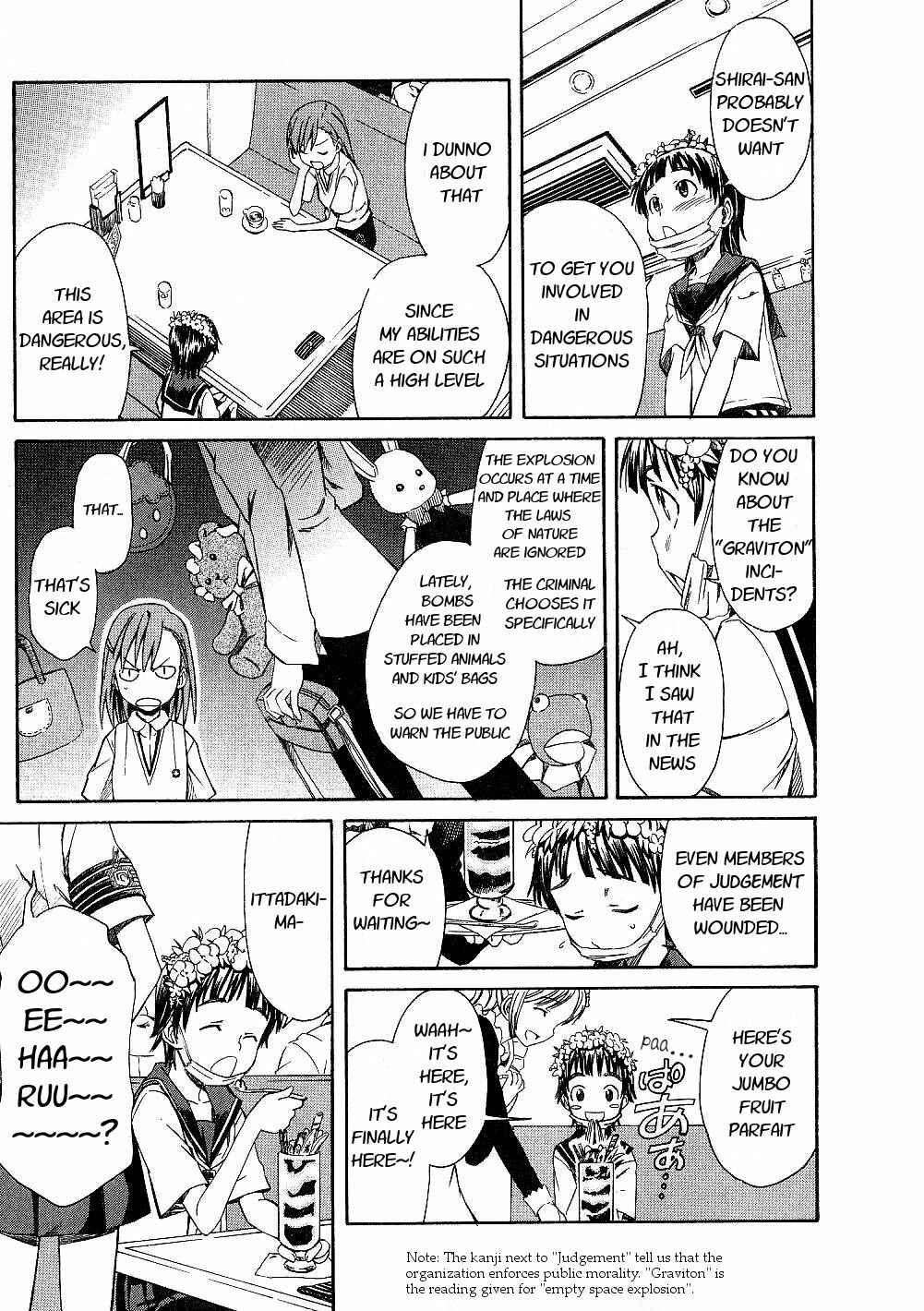 Page 3 Chapter 2 Toaru Majutsu no Index Gaiden - Toaru Kagaku no Railgun