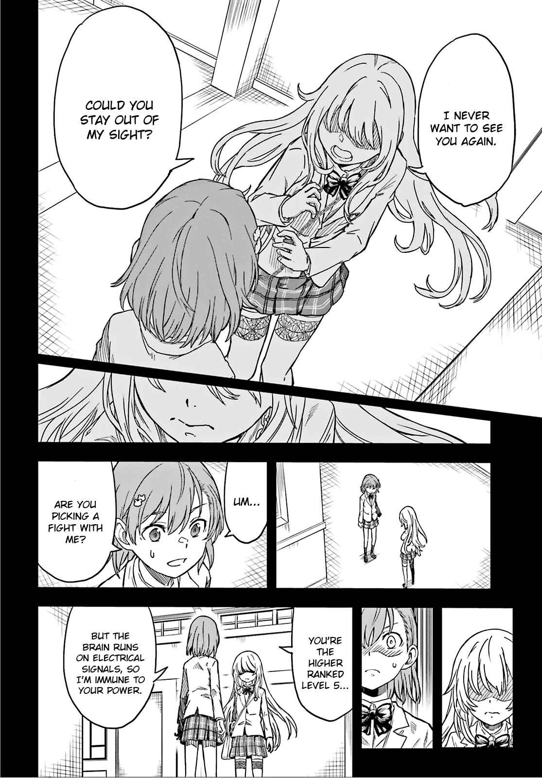 Page 8 Chapter 132.5 Toaru Majutsu no Index Gaiden - Toaru Kagaku no Railgun