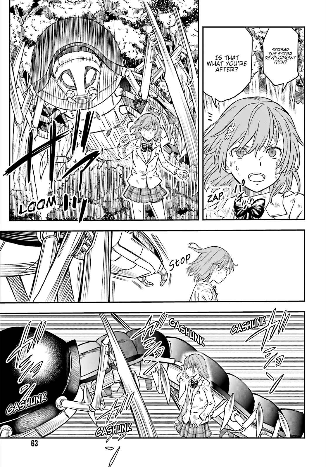 Page 5 Chapter 123 Toaru Majutsu no Index Gaiden - Toaru Kagaku no Railgun