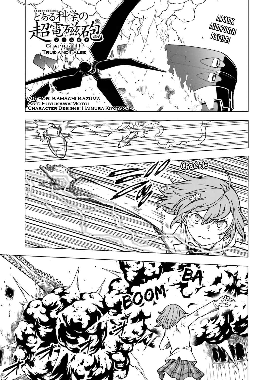 Page 1 Chapter 111 Toaru Majutsu no Index Gaiden - Toaru Kagaku no Railgun