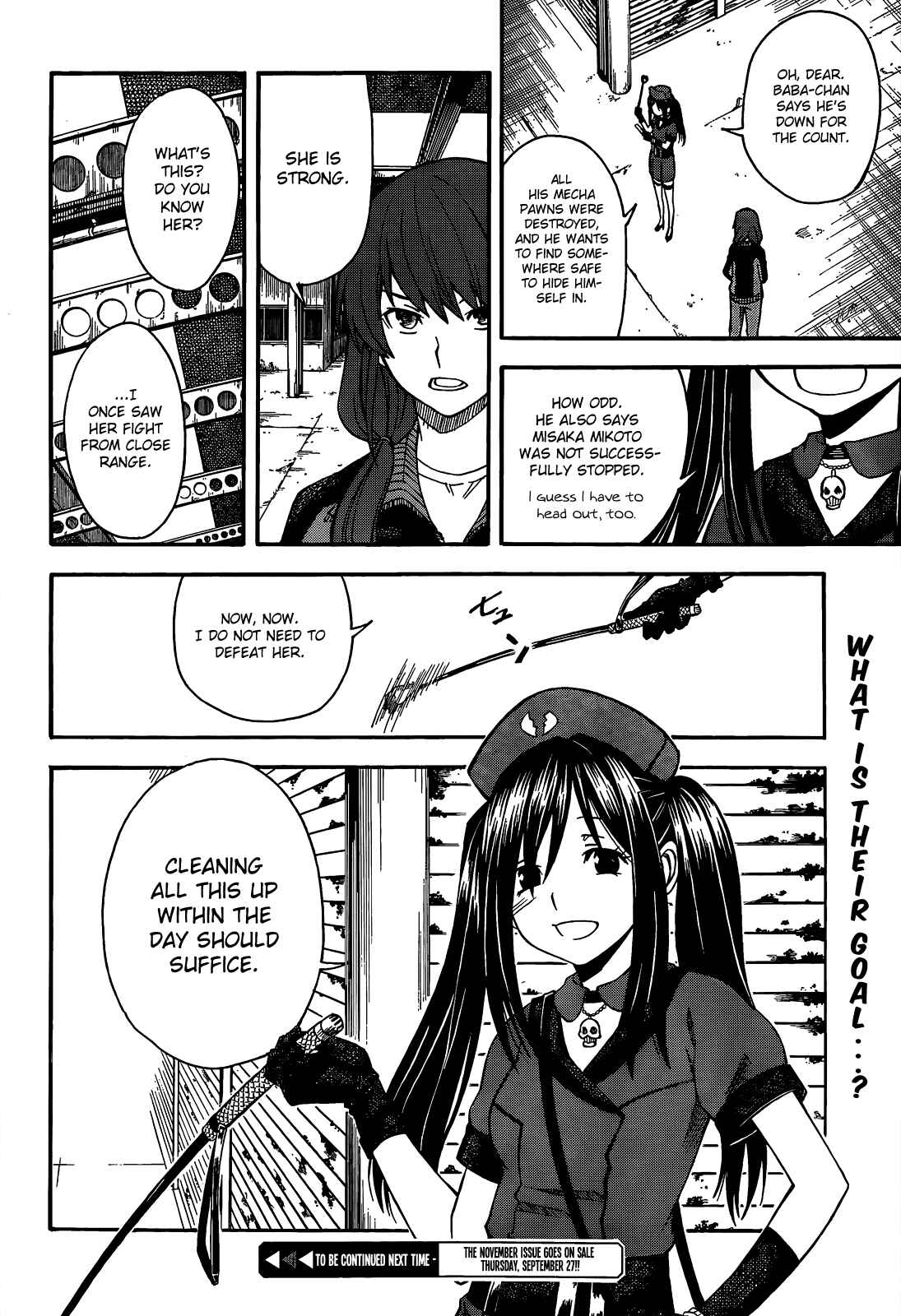 Page 34 Chapter 52 Toaru Majutsu no Index Gaiden - Toaru Kagaku no Railgun