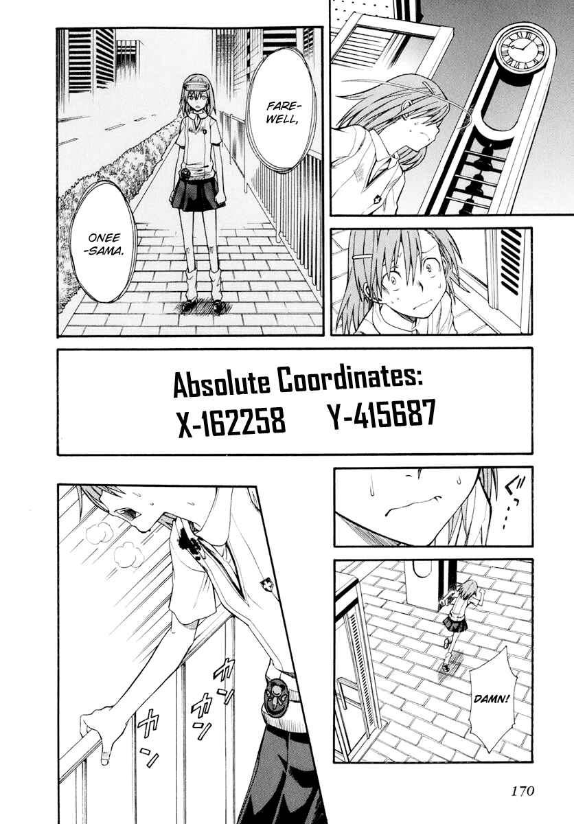 Page 12 Chapter 23 Toaru Majutsu no Index Gaiden - Toaru Kagaku no Railgun