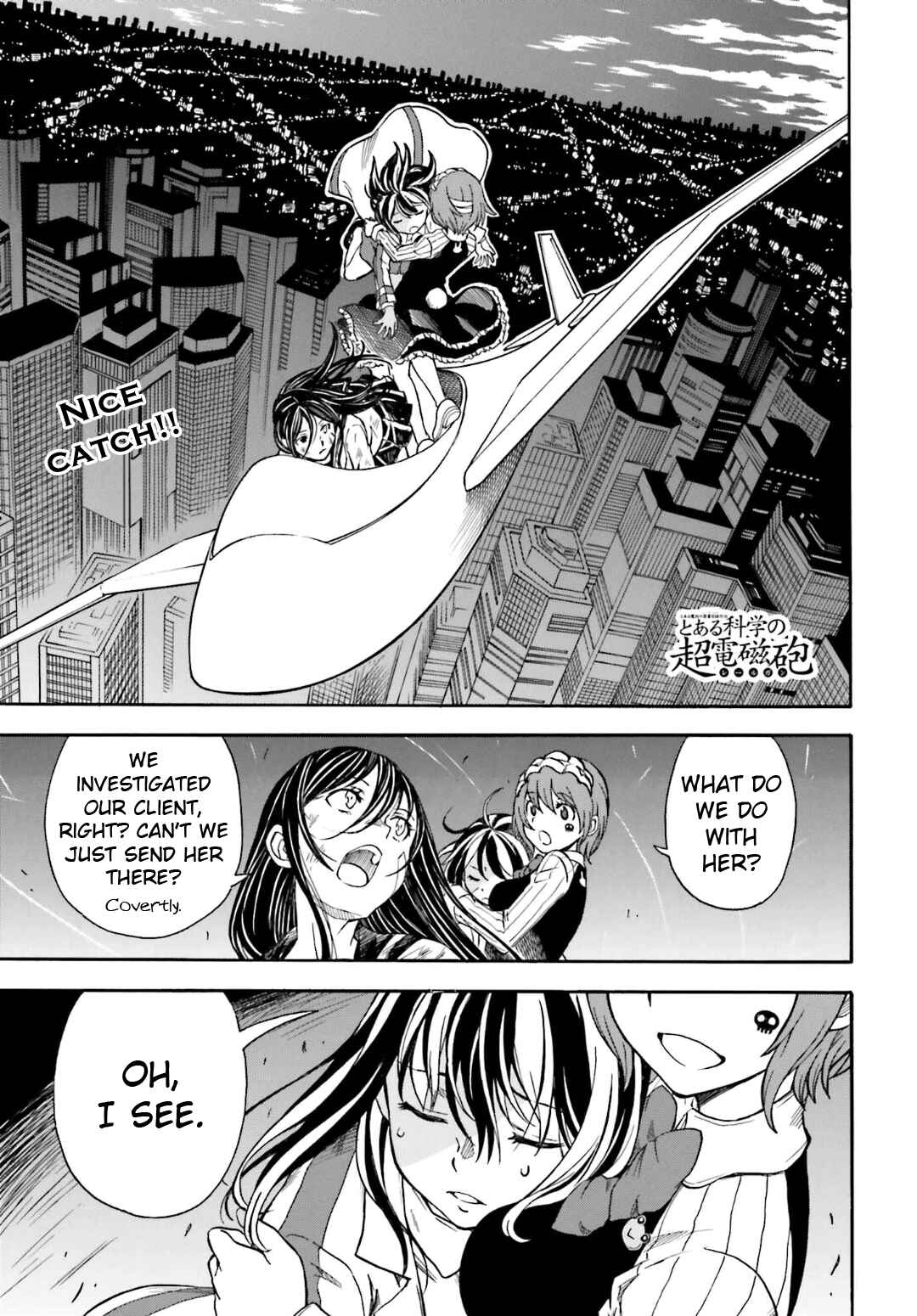 Page 1 Chapter 94 Toaru Majutsu no Index Gaiden - Toaru Kagaku no Railgun