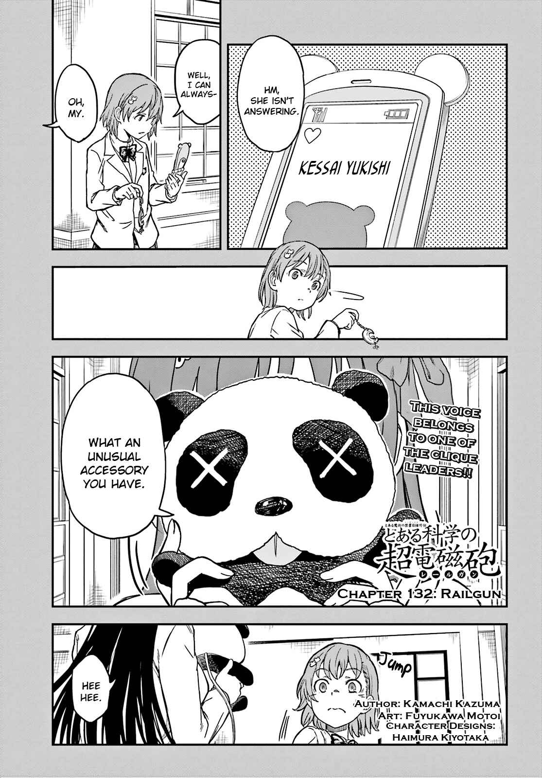 Page 1 Chapter 132 Toaru Majutsu no Index Gaiden - Toaru Kagaku no Railgun