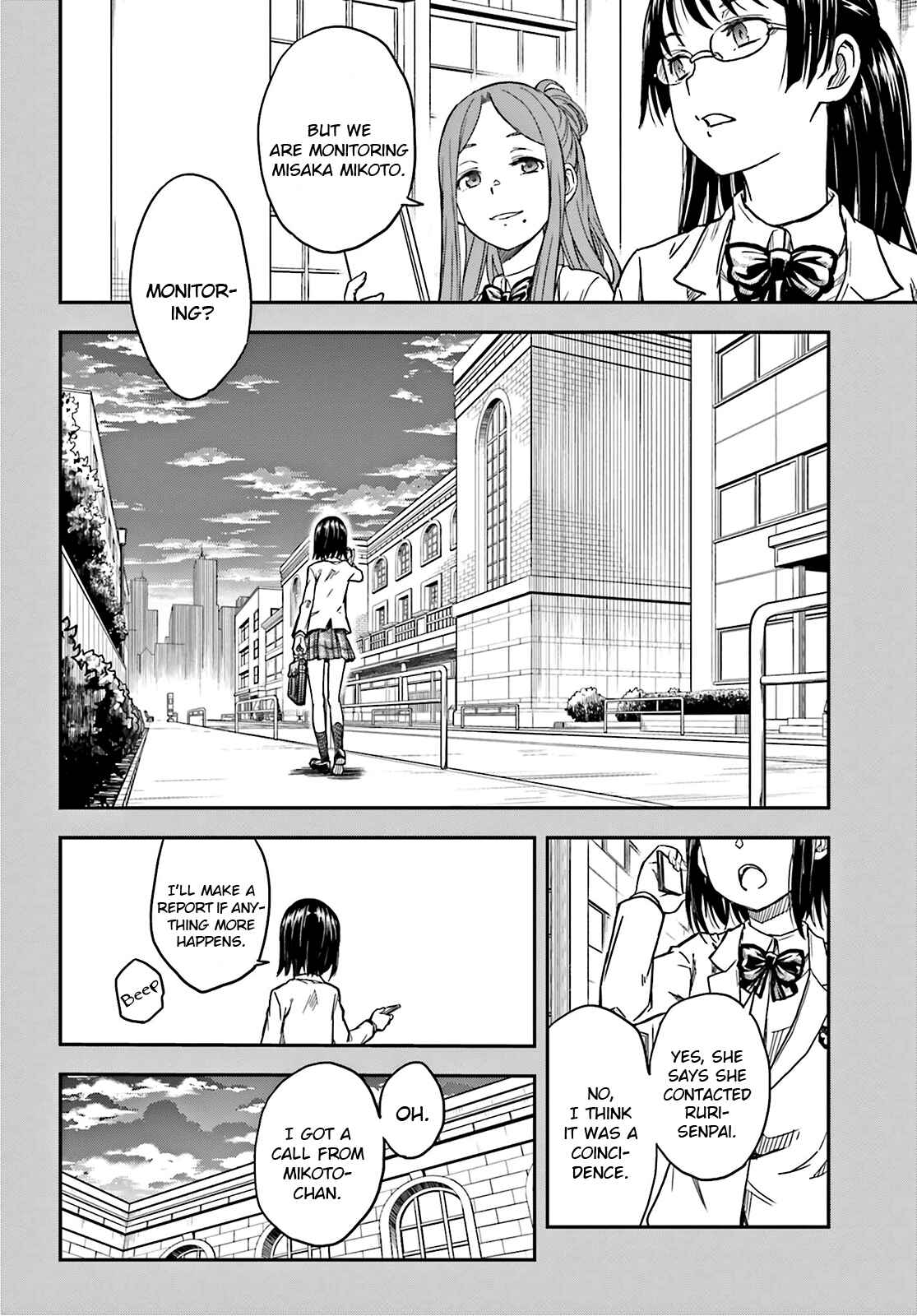 Page 17 Chapter 132 Toaru Majutsu no Index Gaiden - Toaru Kagaku no Railgun