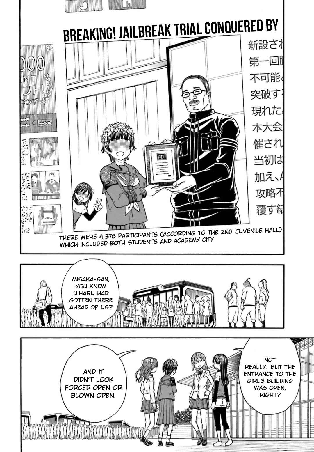 Page 22 Chapter 105 Toaru Majutsu no Index Gaiden - Toaru Kagaku no Railgun