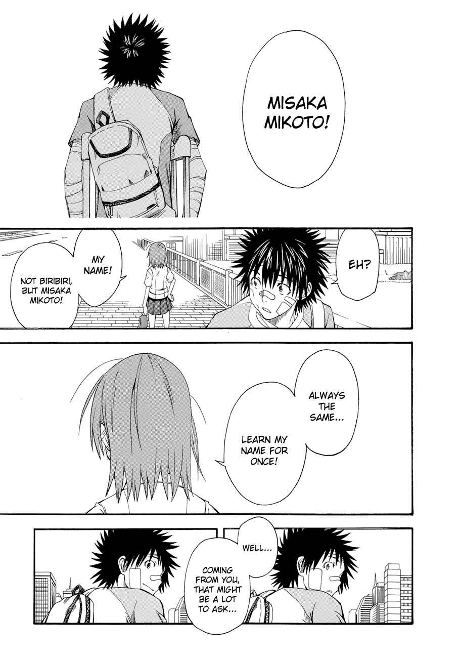 Page 9 Chapter 39.5 Toaru Majutsu no Index Gaiden - Toaru Kagaku no Railgun