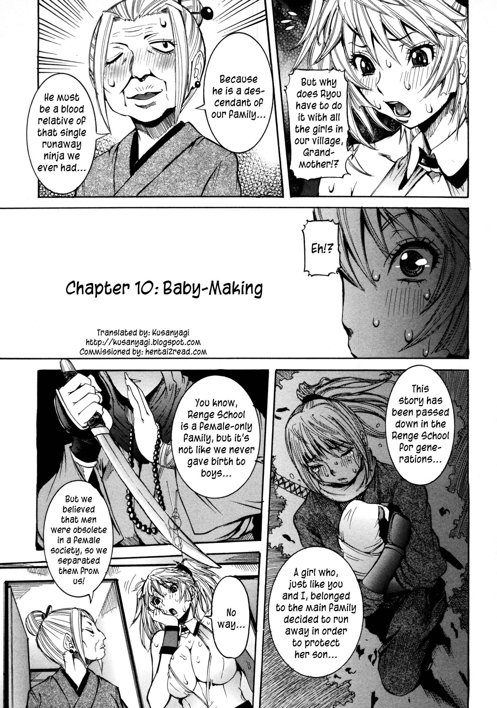 Page 1 Chapter 10 Haramitai Kanojo - Kunoichi Drop
