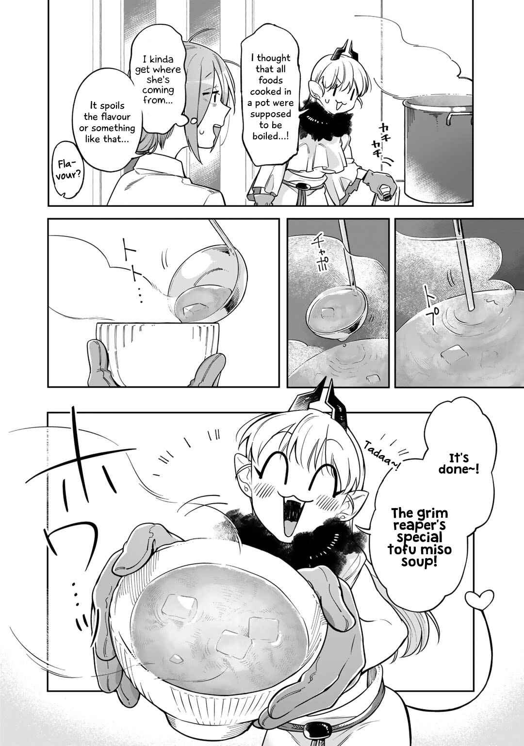 Page 18 Chapter 3 Gohan No Otomo Ni, Shinigami To!