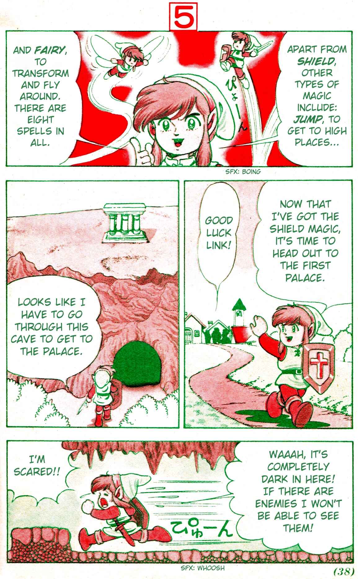 Page 6 Chapter Unknown_6a40 Zelda II: The Adventure of Link (IKEHARA Shigeto)