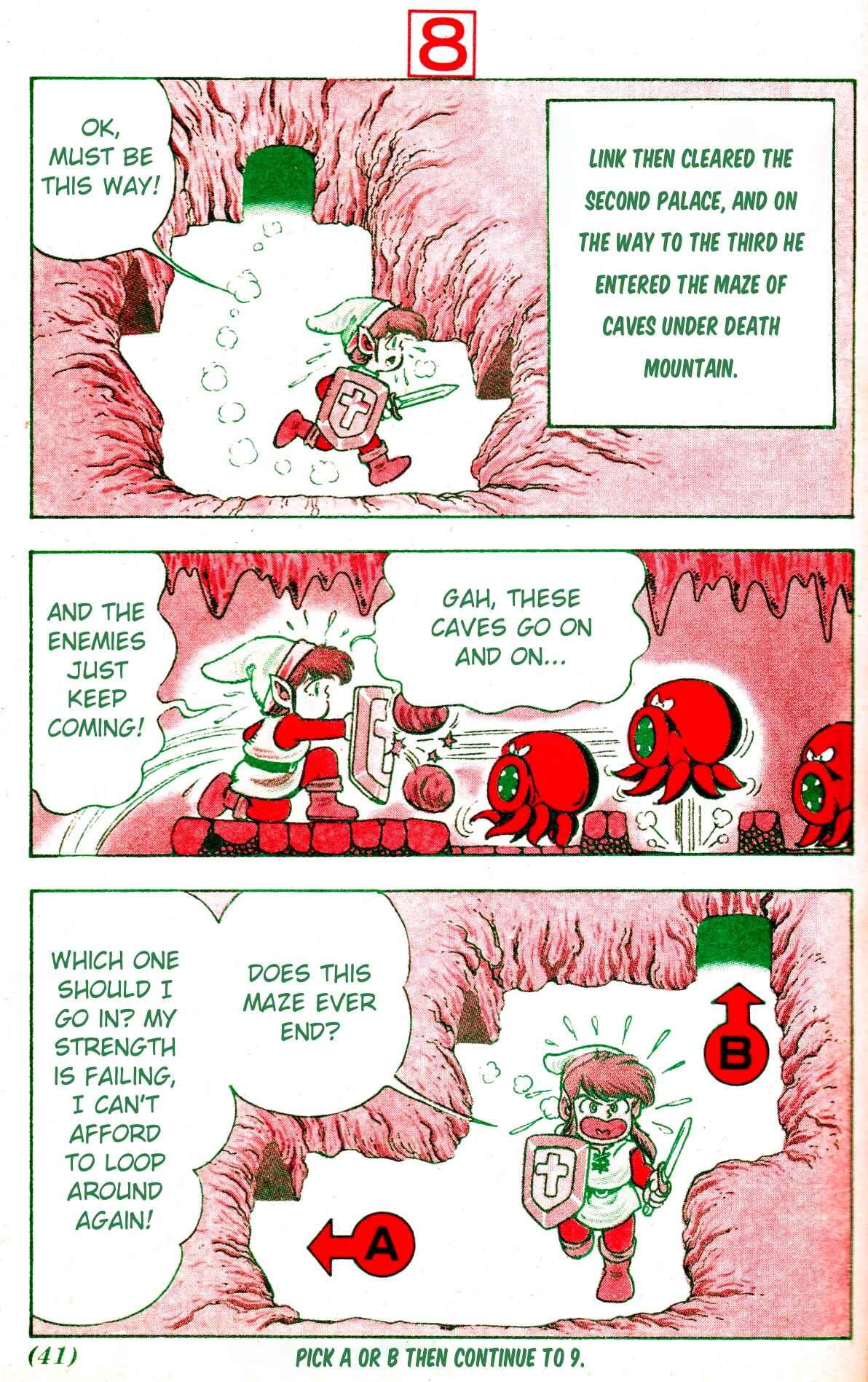 Page 9 Chapter Unknown_6a40 Zelda II: The Adventure of Link (IKEHARA Shigeto)
