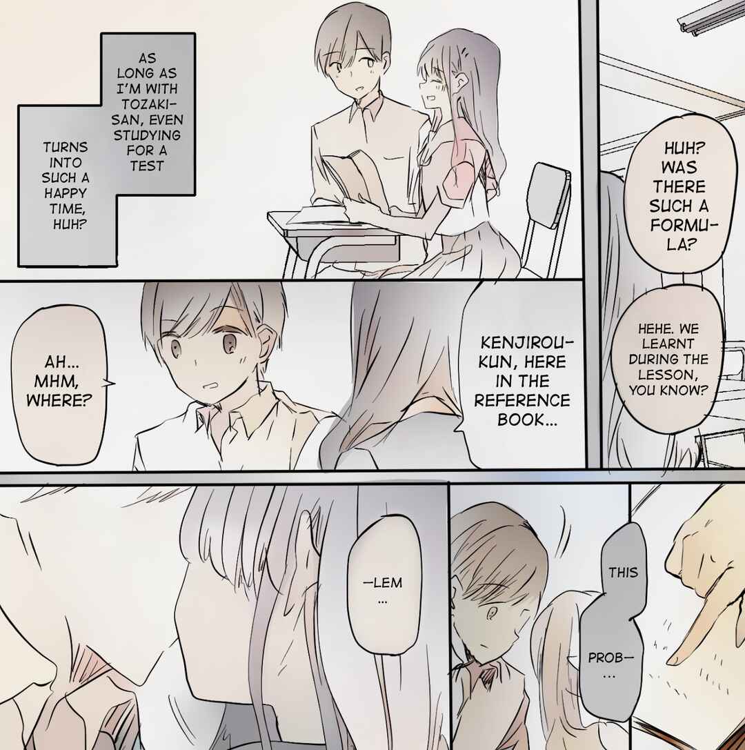 Page 1 Chapter 10 Kataomoi-chu no joshi to tonari no zaseki ni narattara