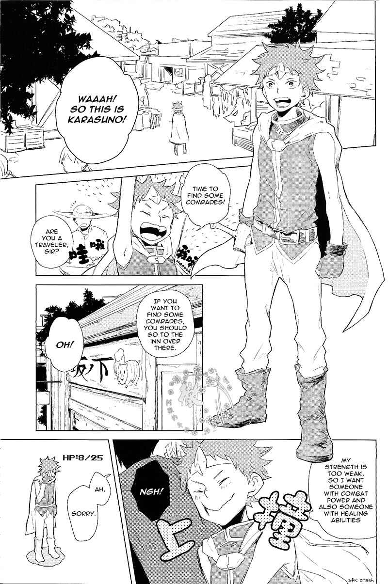 Page 4 Chapter Unknown_54bb Haikyu!! - RPG: Final Haikyu Quest (Doujinshi)