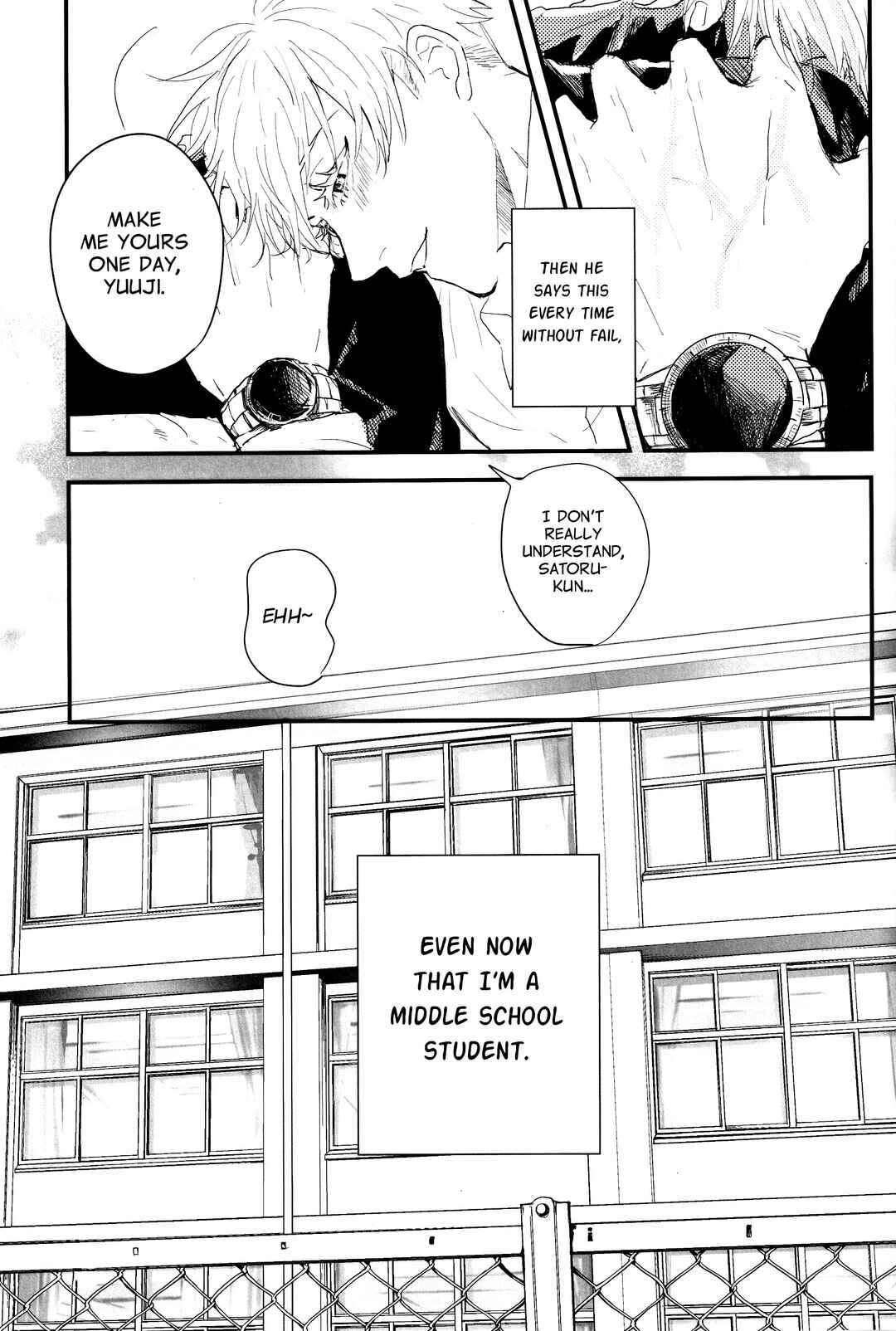 Page 12 Chapter Unknown_3e19 Jujutsu Kaisen - Kimi no Subete ni Naritai (Doujinshi)