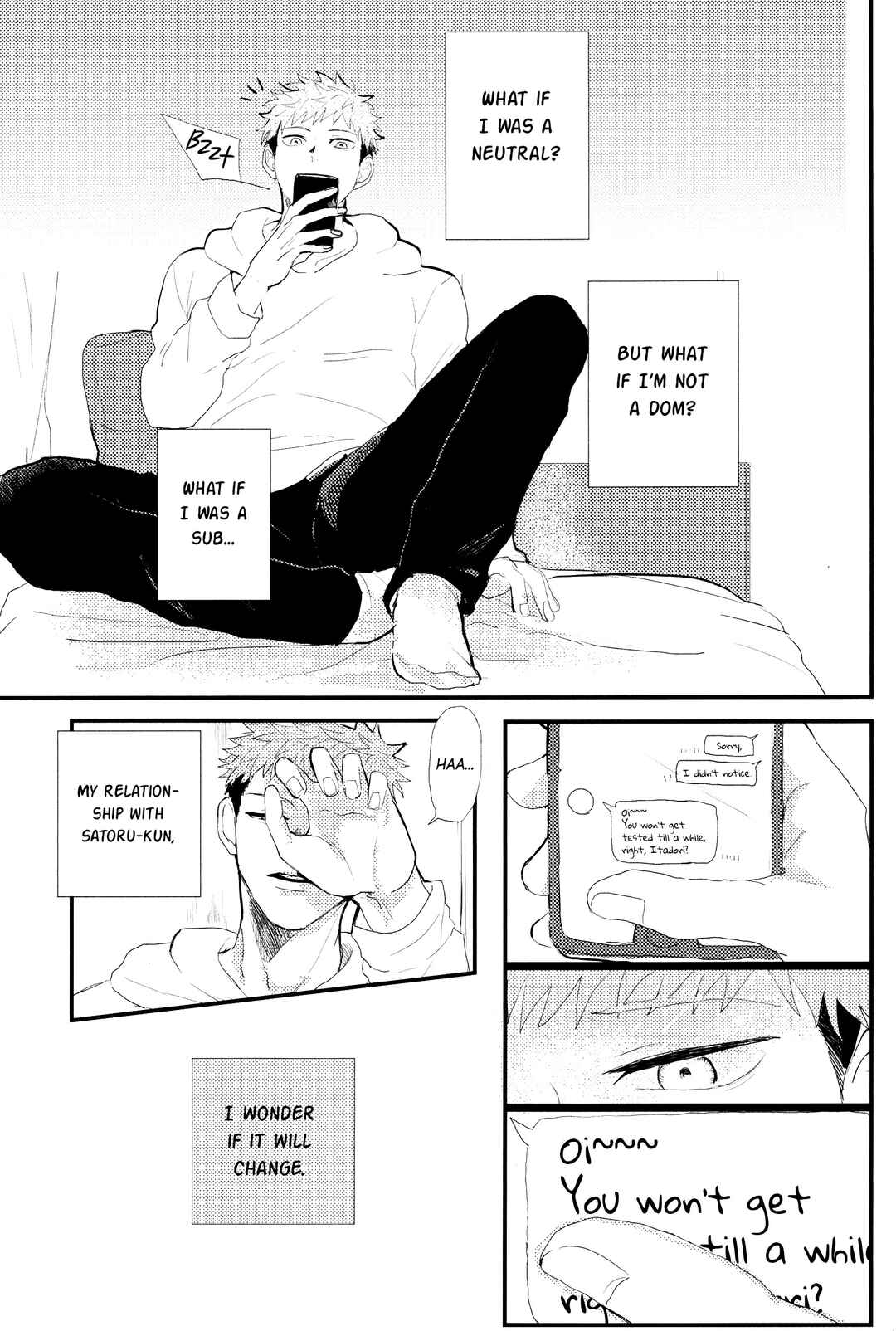 Page 20 Chapter Unknown_3e19 Jujutsu Kaisen - Kimi no Subete ni Naritai (Doujinshi)