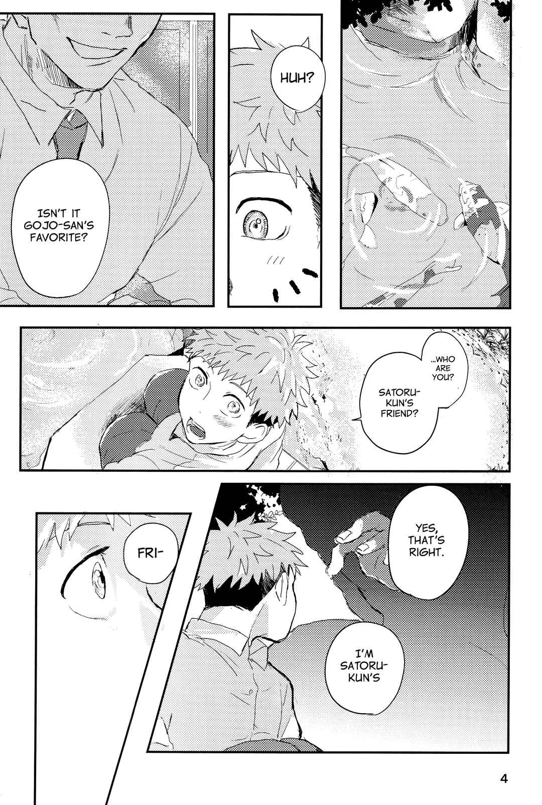 Page 3 Chapter Unknown_3e19 Jujutsu Kaisen - Kimi no Subete ni Naritai (Doujinshi)