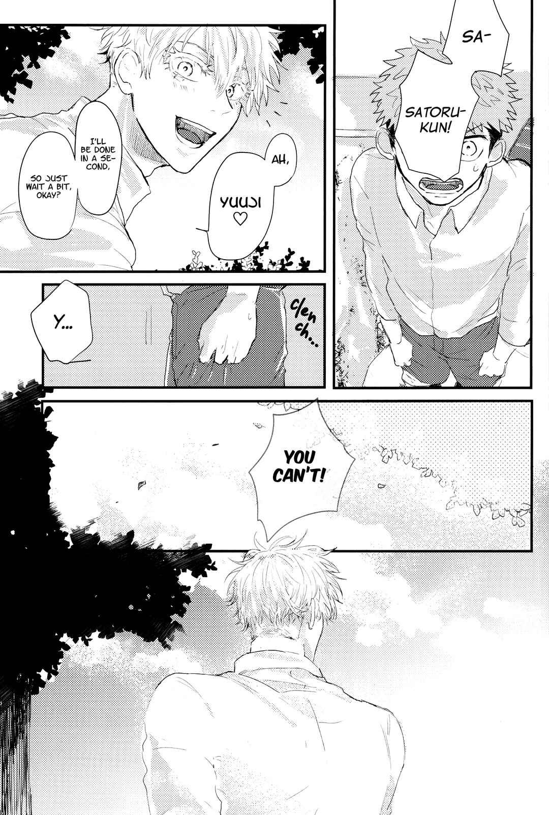 Page 8 Chapter Unknown_3e19 Jujutsu Kaisen - Kimi no Subete ni Naritai (Doujinshi)