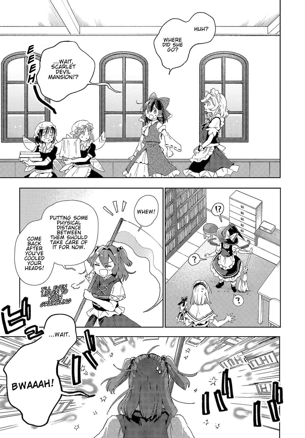 Page 17 Chapter 4 Touhou Project Niji Sousaku Series: Shinigami wa Kyou mo Fune wo Kogu