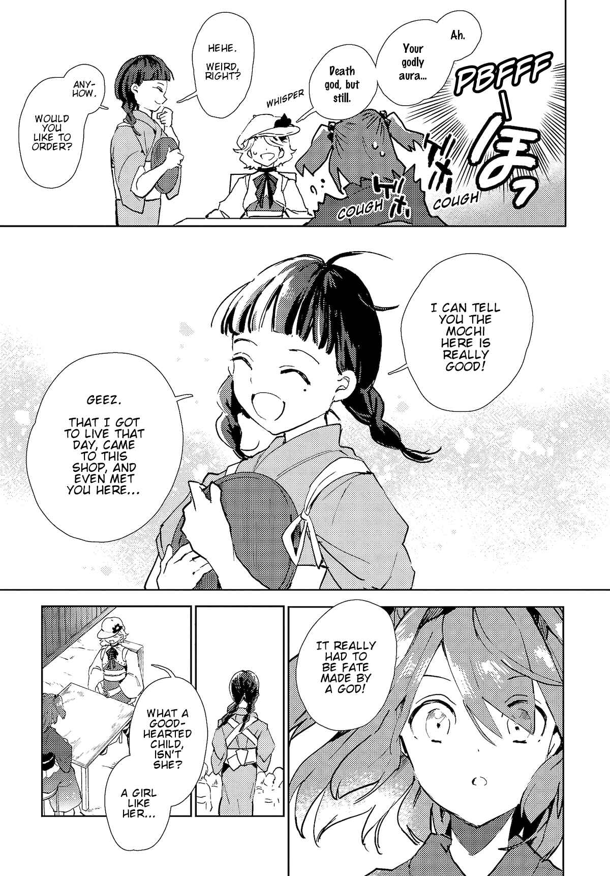 Page 17 Chapter 3 Touhou Project Niji Sousaku Series: Shinigami wa Kyou mo Fune wo Kogu