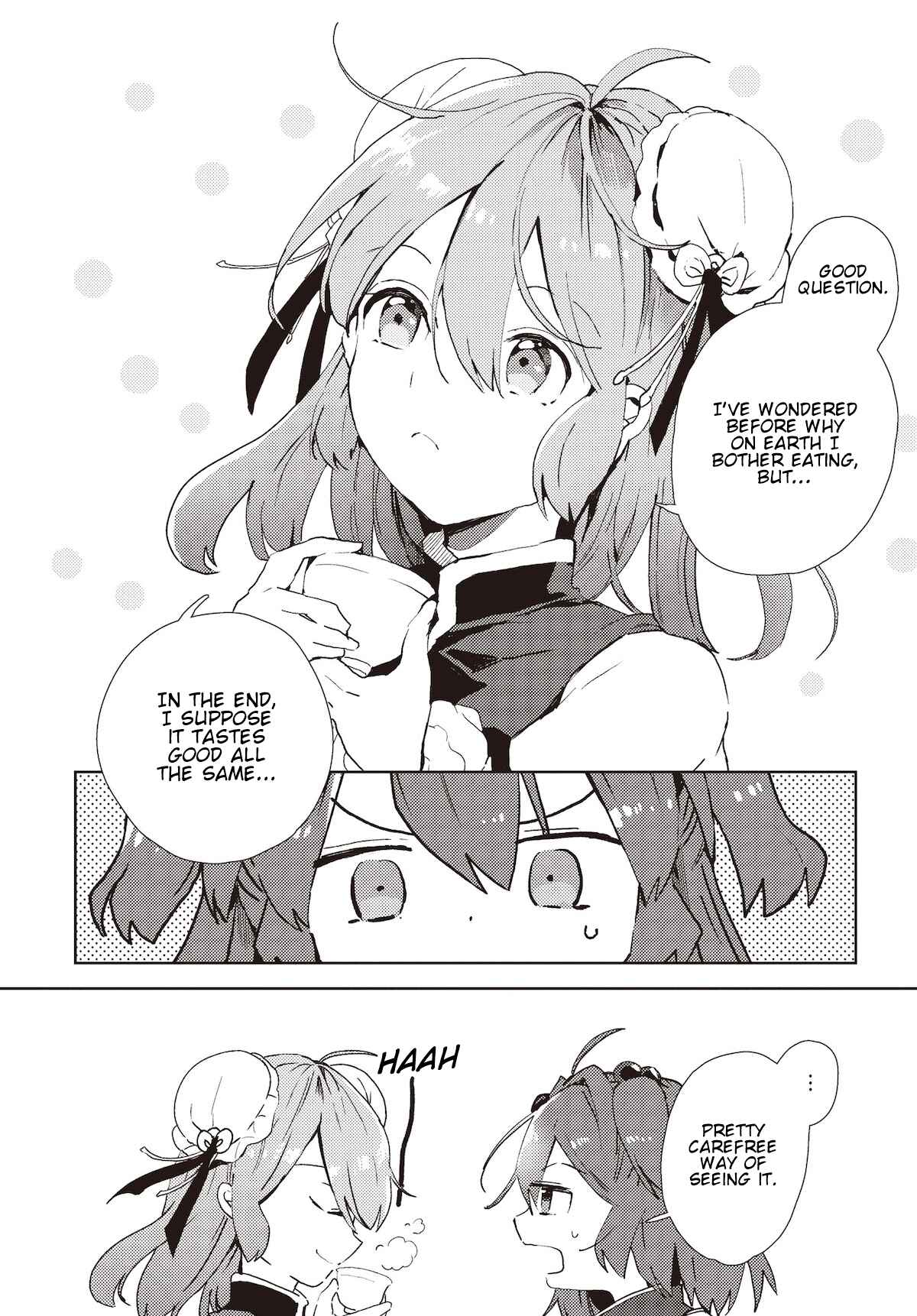 Page 8 Chapter 2 Touhou Project Niji Sousaku Series: Shinigami wa Kyou mo Fune wo Kogu