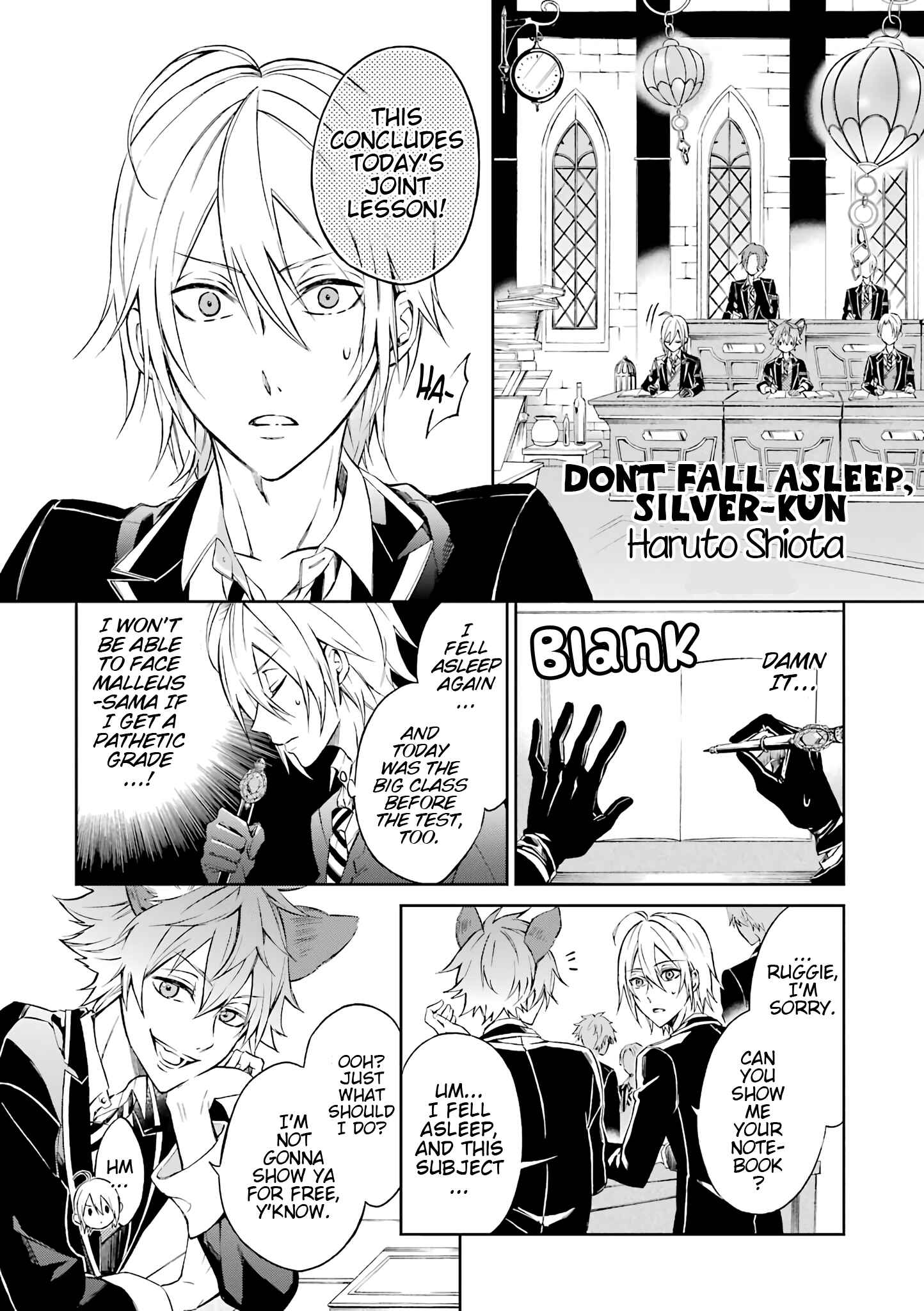 Page 1 Chapter 13 Disney Twisted Wonderland: Anthology Comic