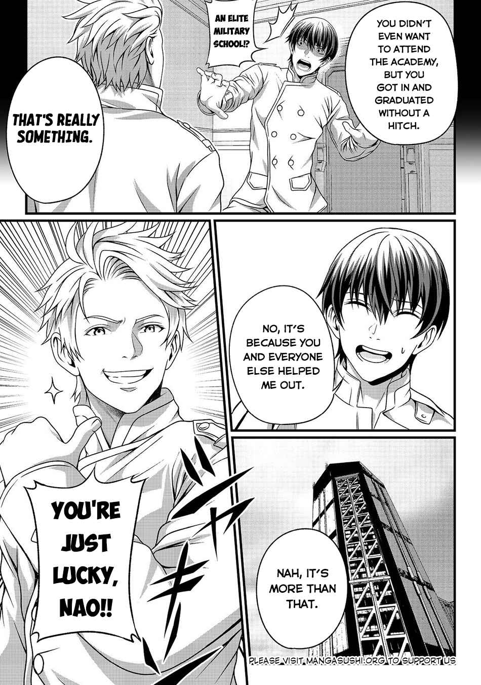 Page 16 Chapter 2 Koko wa Makasete Sakini Ike! wo shitai Shinitagari no Nozomanu Uchuu Gekokujou