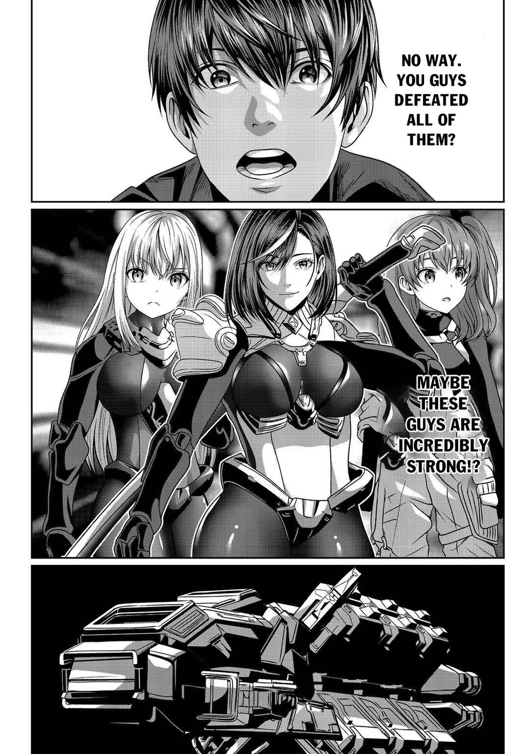 Page 25 Chapter 4 Koko wa Makasete Sakini Ike! wo shitai Shinitagari no Nozomanu Uchuu Gekokujou