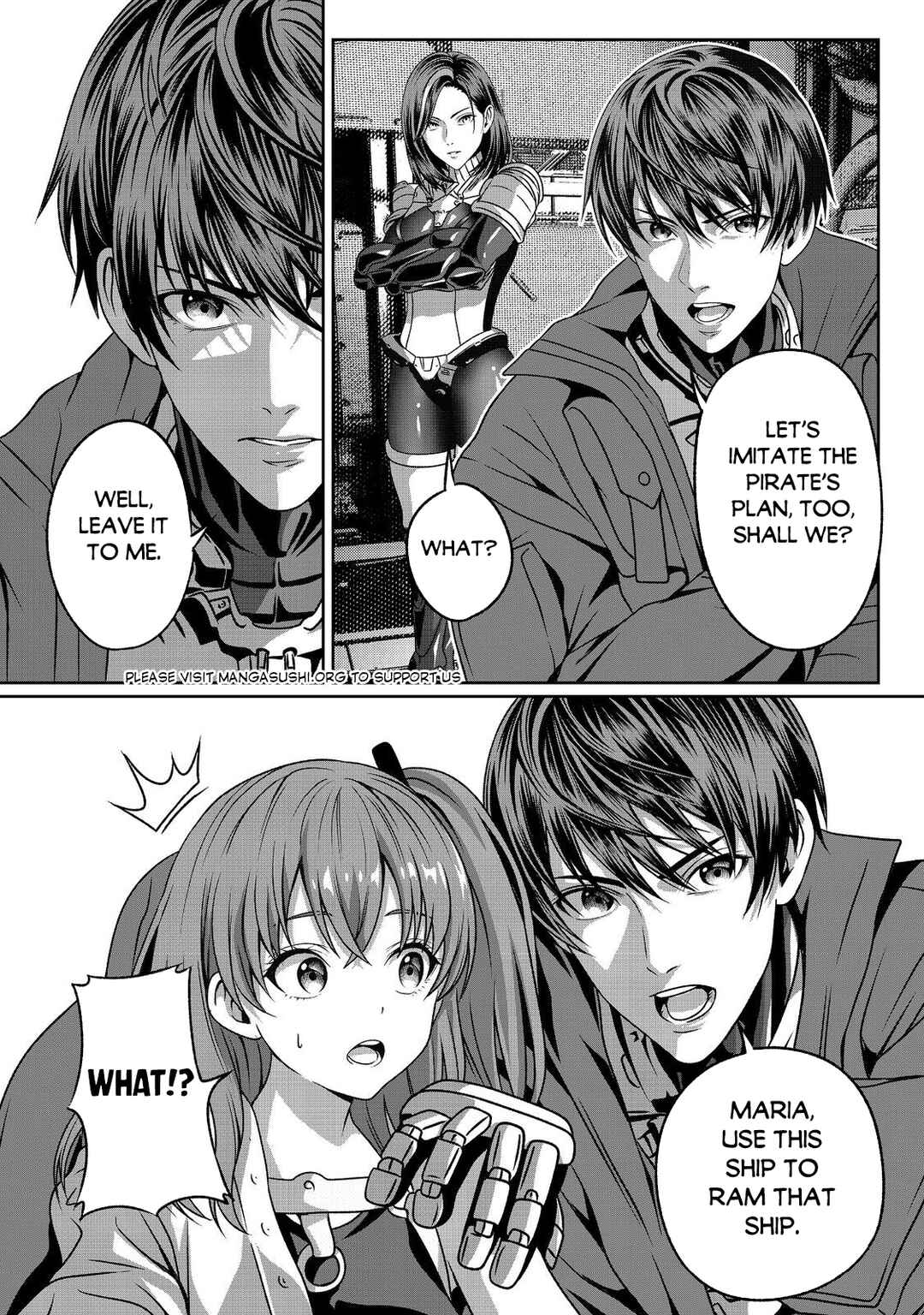 Page 31 Chapter 4 Koko wa Makasete Sakini Ike! wo shitai Shinitagari no Nozomanu Uchuu Gekokujou