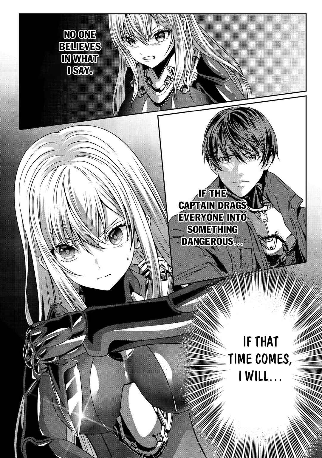 Page 35 Chapter 4 Koko wa Makasete Sakini Ike! wo shitai Shinitagari no Nozomanu Uchuu Gekokujou