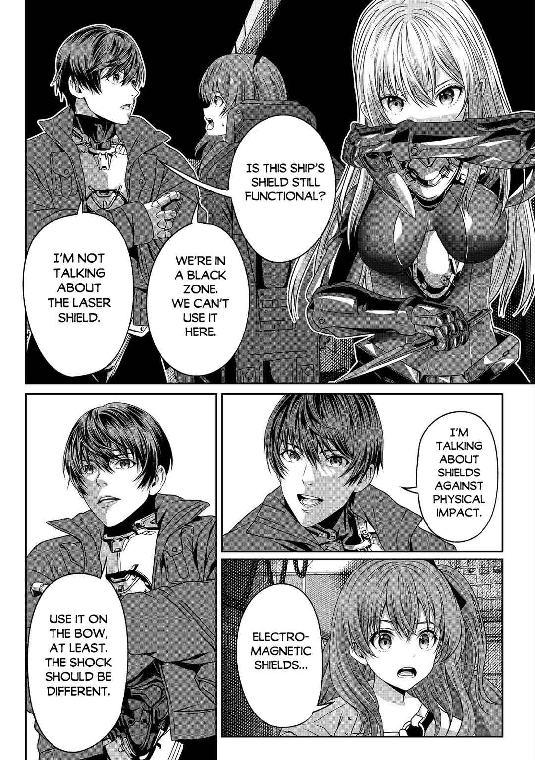 Page 36 Chapter 4 Koko wa Makasete Sakini Ike! wo shitai Shinitagari no Nozomanu Uchuu Gekokujou