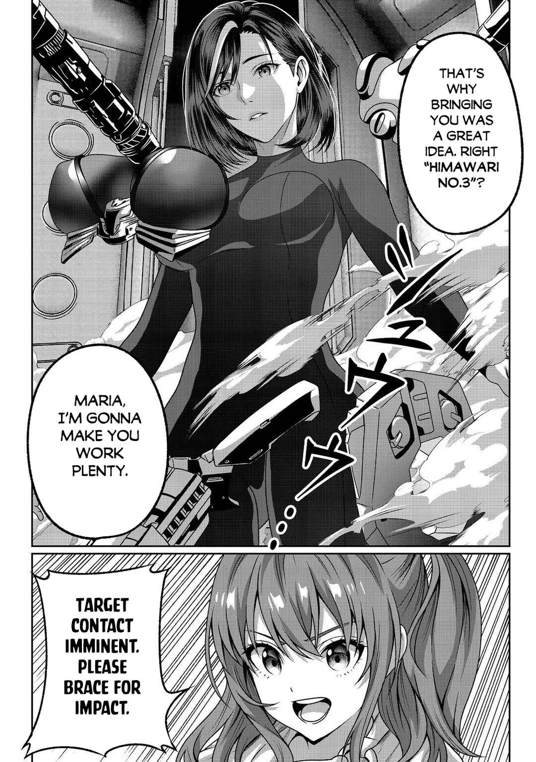 Page 9 Chapter 4 Koko wa Makasete Sakini Ike! wo shitai Shinitagari no Nozomanu Uchuu Gekokujou