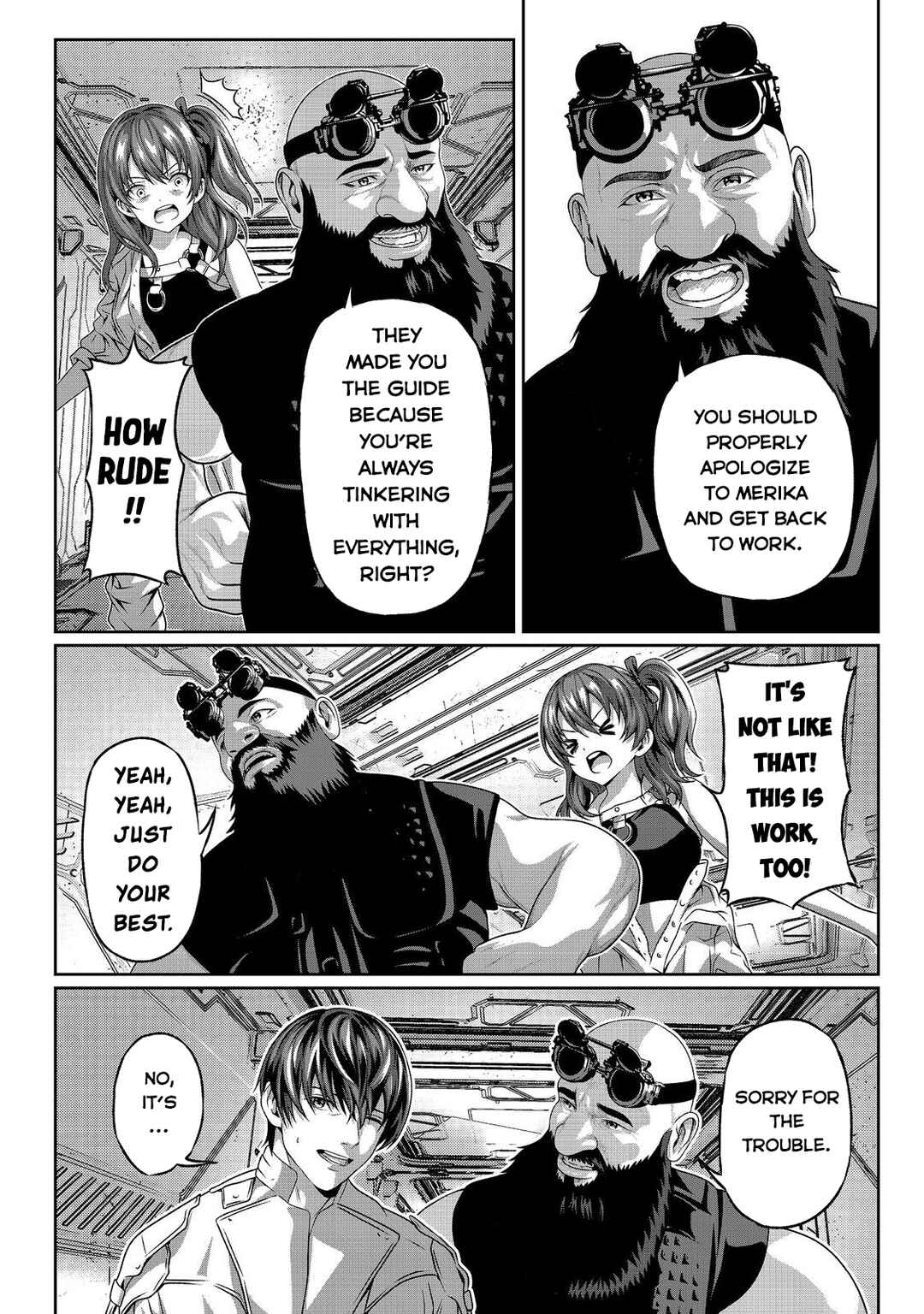 Page 19 Chapter 3 Koko wa Makasete Sakini Ike! wo shitai Shinitagari no Nozomanu Uchuu Gekokujou
