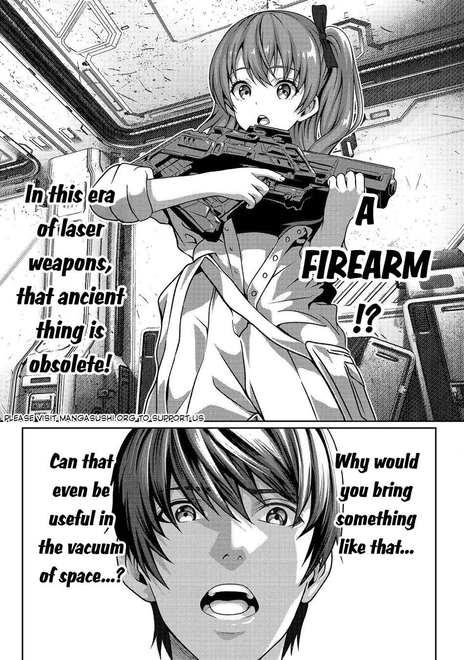 Page 26 Chapter 3 Koko wa Makasete Sakini Ike! wo shitai Shinitagari no Nozomanu Uchuu Gekokujou