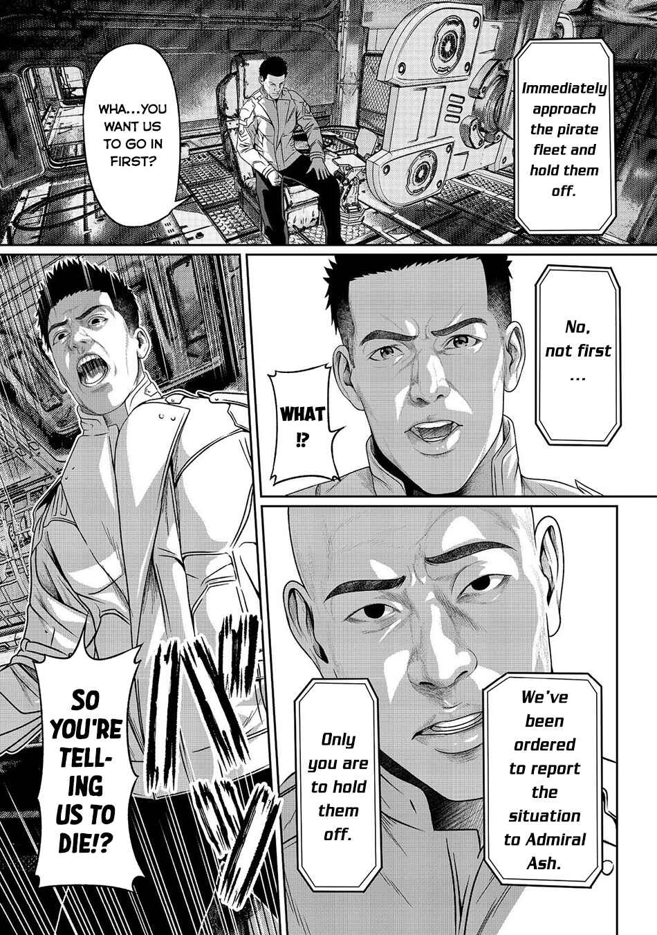 Page 28 Chapter 3 Koko wa Makasete Sakini Ike! wo shitai Shinitagari no Nozomanu Uchuu Gekokujou
