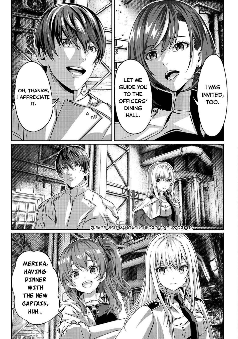 Page 6 Chapter 3 Koko wa Makasete Sakini Ike! wo shitai Shinitagari no Nozomanu Uchuu Gekokujou