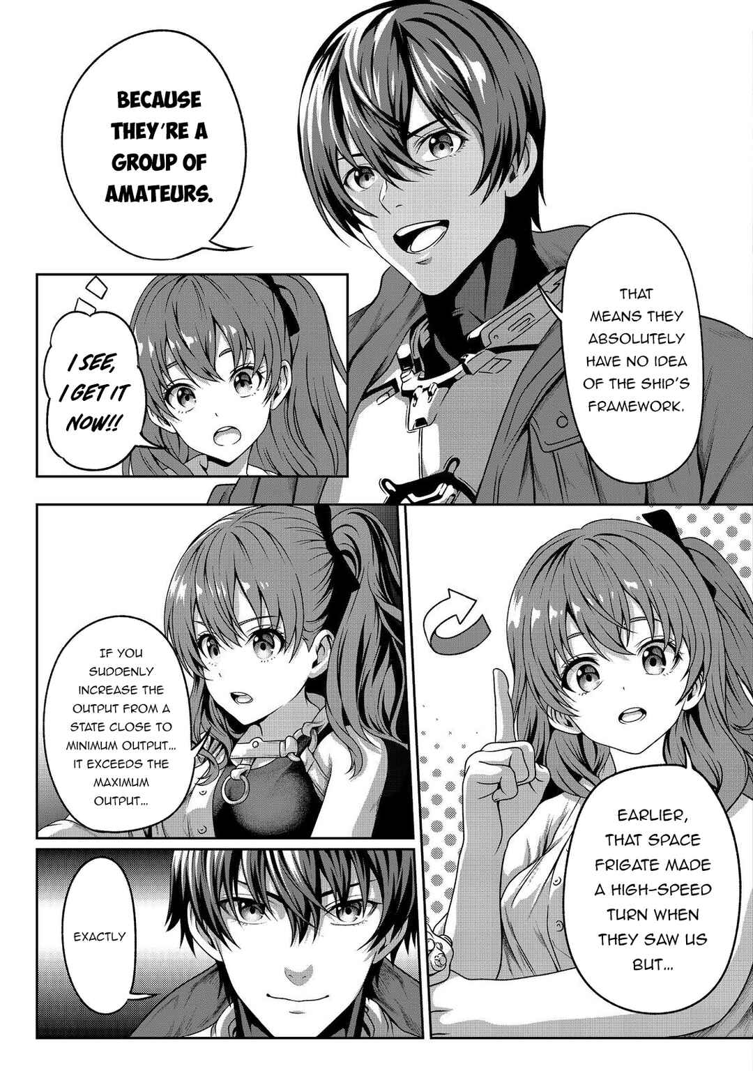 Page 14 Chapter 5 Koko wa Makasete Sakini Ike! wo shitai Shinitagari no Nozomanu Uchuu Gekokujou