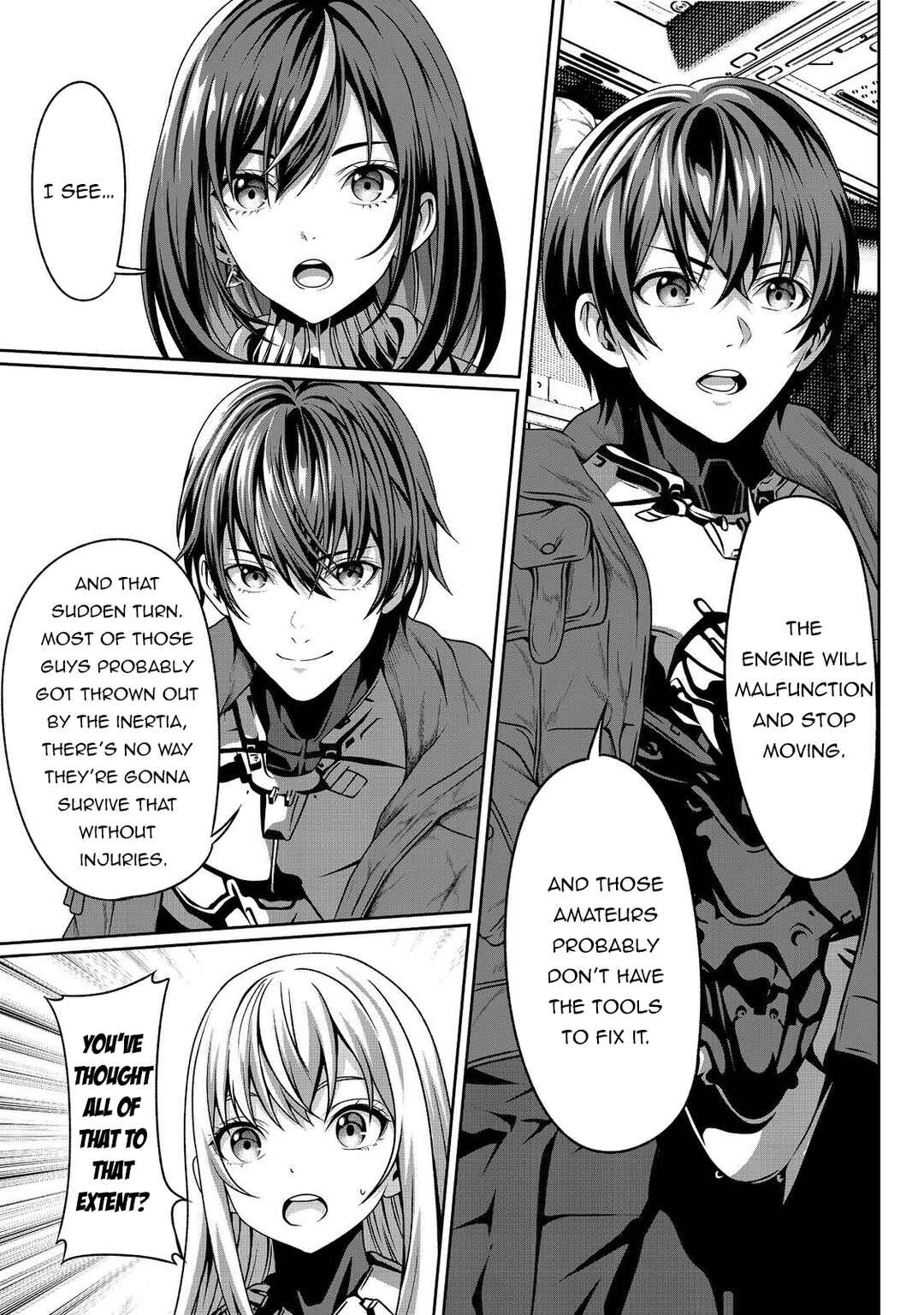 Page 15 Chapter 5 Koko wa Makasete Sakini Ike! wo shitai Shinitagari no Nozomanu Uchuu Gekokujou
