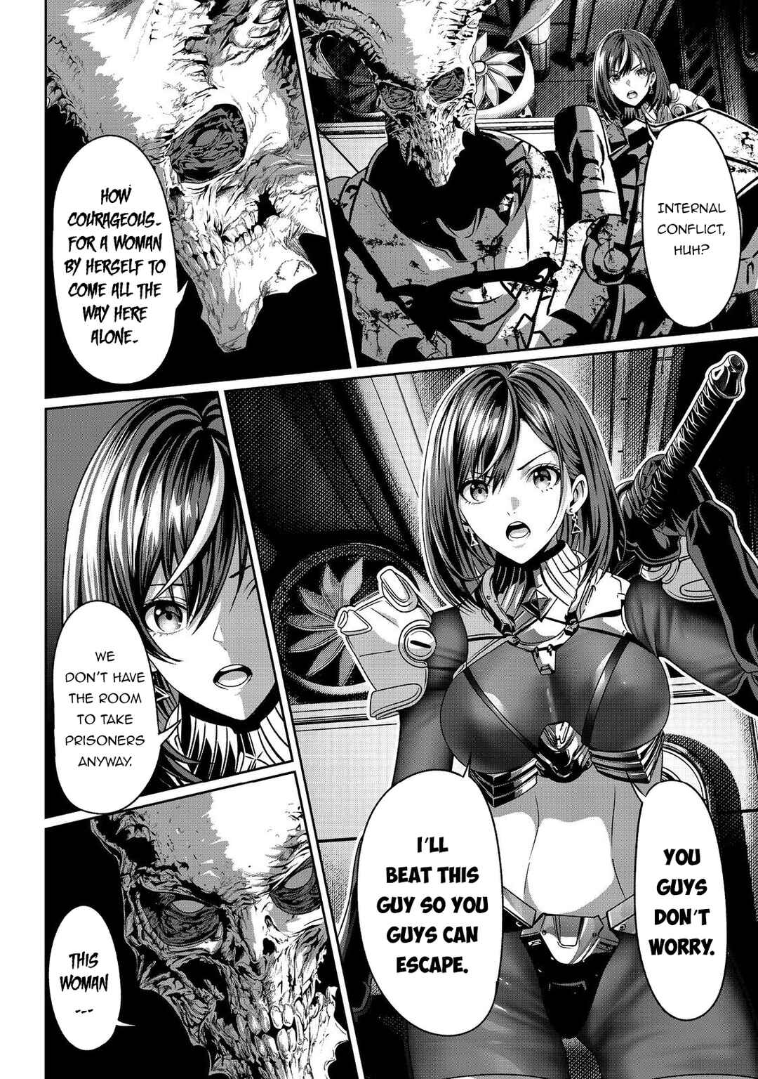 Page 24 Chapter 5 Koko wa Makasete Sakini Ike! wo shitai Shinitagari no Nozomanu Uchuu Gekokujou