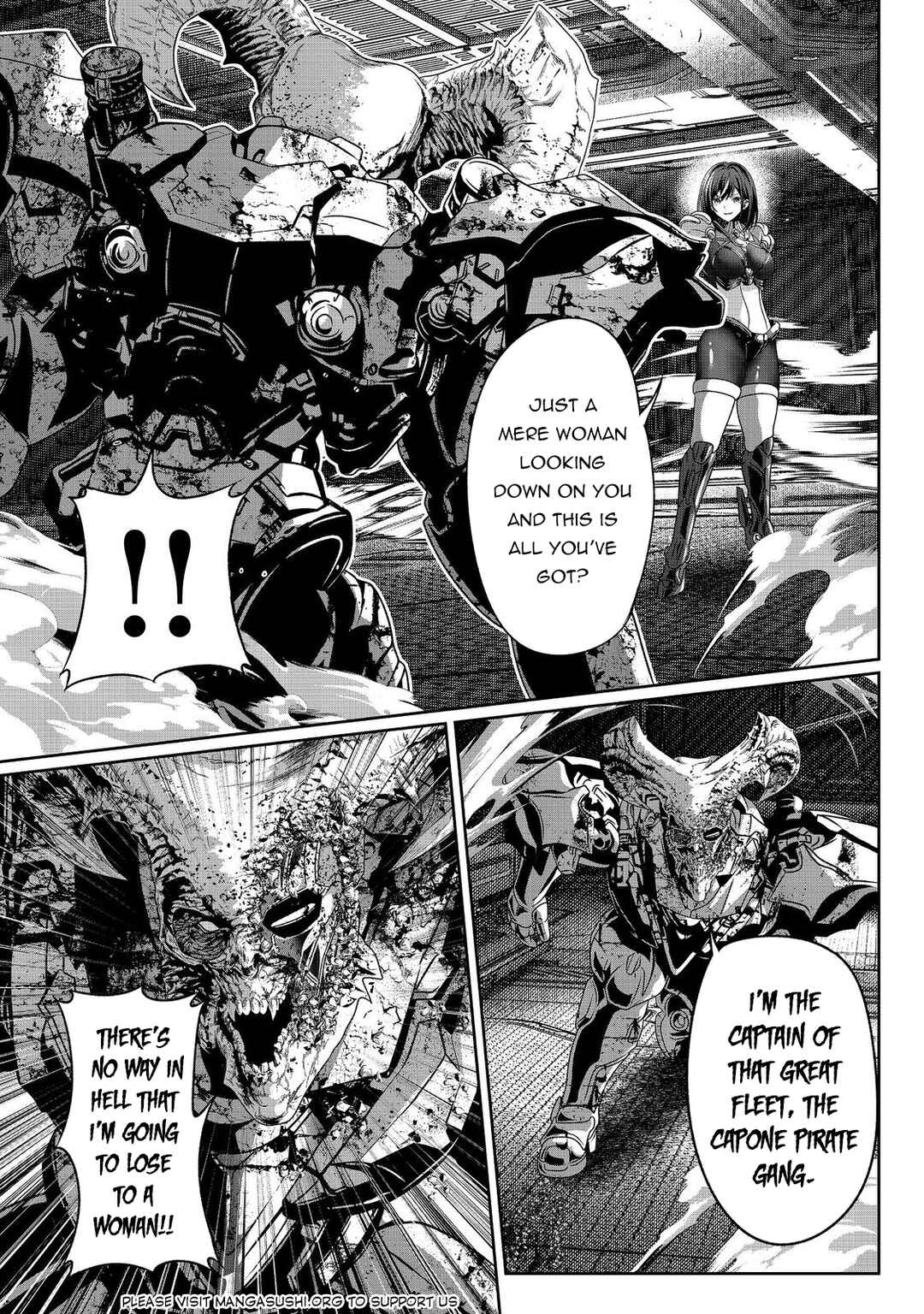 Page 28 Chapter 5 Koko wa Makasete Sakini Ike! wo shitai Shinitagari no Nozomanu Uchuu Gekokujou