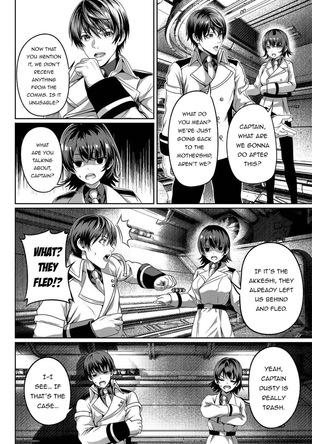 Page 34 Chapter 5 Koko wa Makasete Sakini Ike! wo shitai Shinitagari no Nozomanu Uchuu Gekokujou