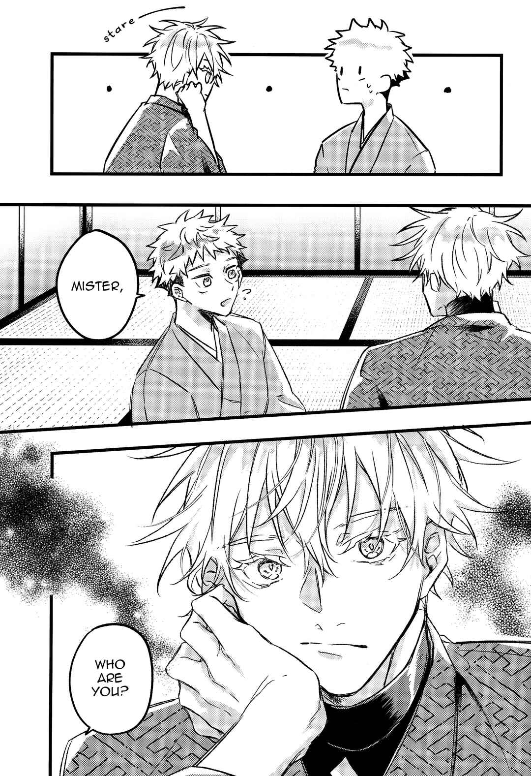 Page 12 Chapter Unknown_3309 Jujutsu Kaisen - Constellation wa Nozomanai (Doujinshi)
