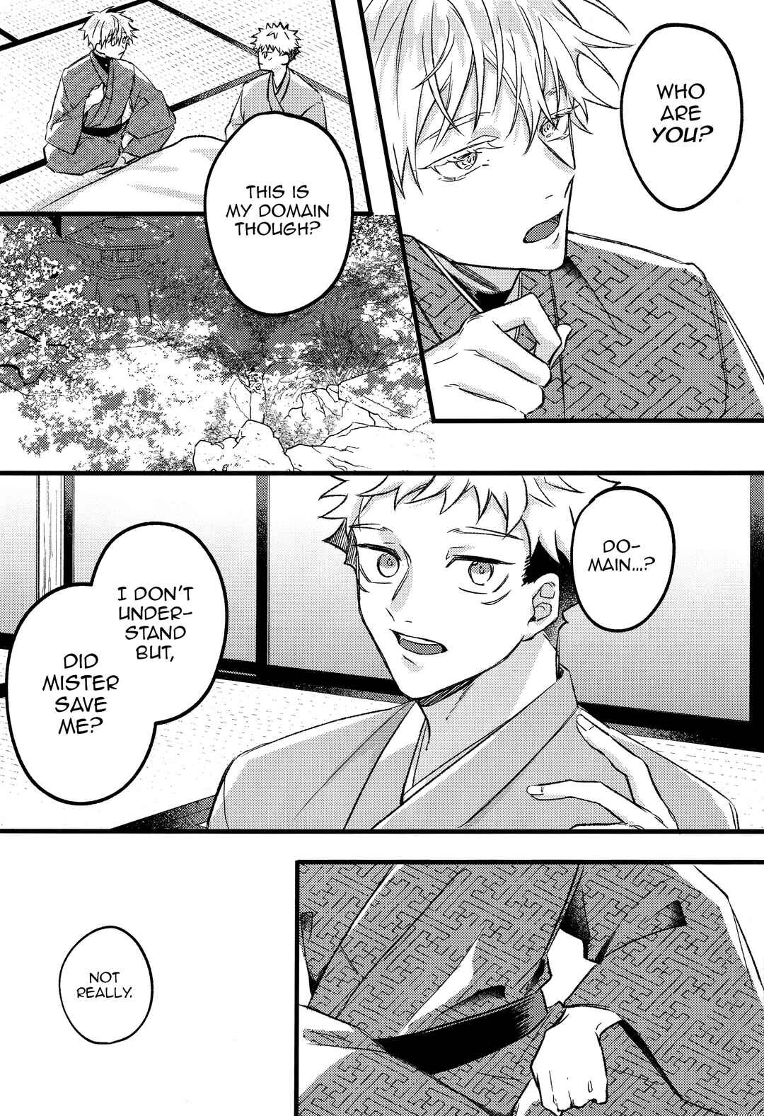 Page 13 Chapter Unknown_3309 Jujutsu Kaisen - Constellation wa Nozomanai (Doujinshi)
