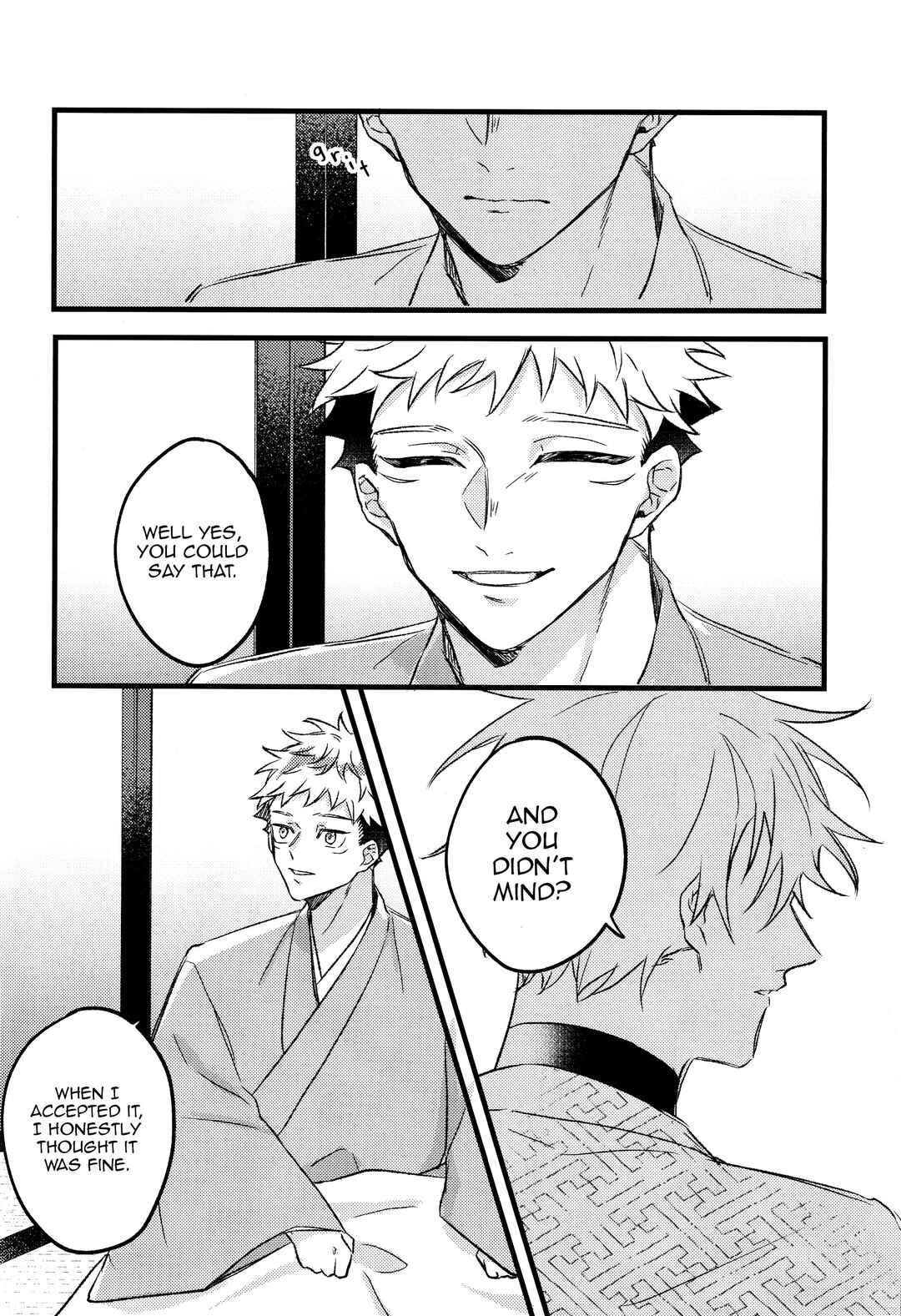 Page 15 Chapter Unknown_3309 Jujutsu Kaisen - Constellation wa Nozomanai (Doujinshi)