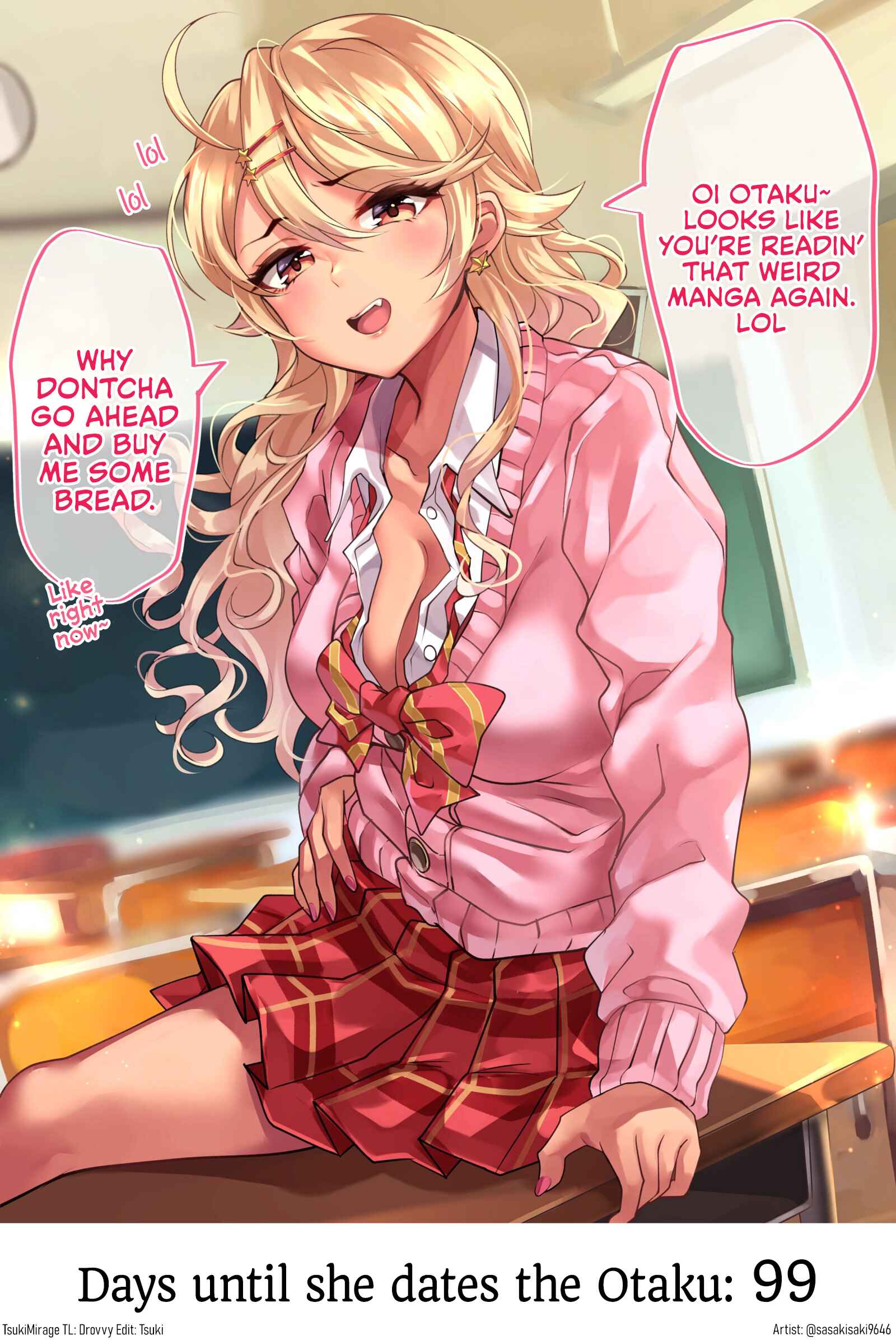 Page 1 Chapter 1 This Gyaru Will Date the Otaku in 100 Days