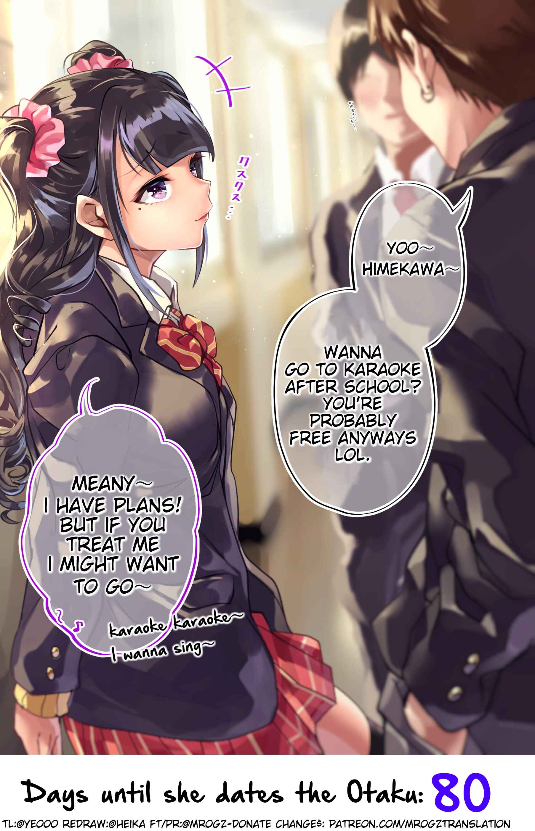 Page 1 Chapter 20 This Gyaru Will Date the Otaku in 100 Days