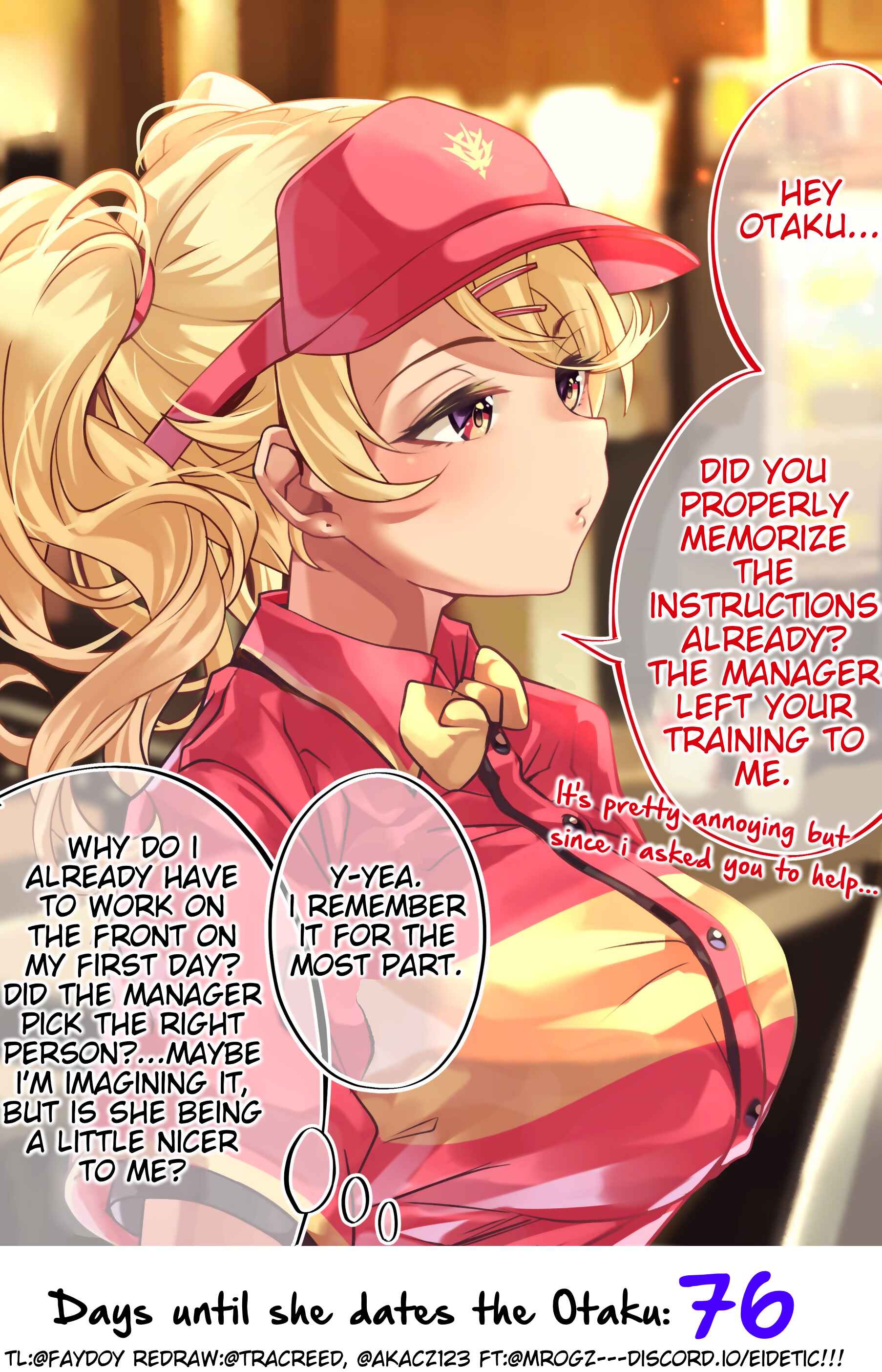 Page 1 Chapter 24 This Gyaru Will Date the Otaku in 100 Days