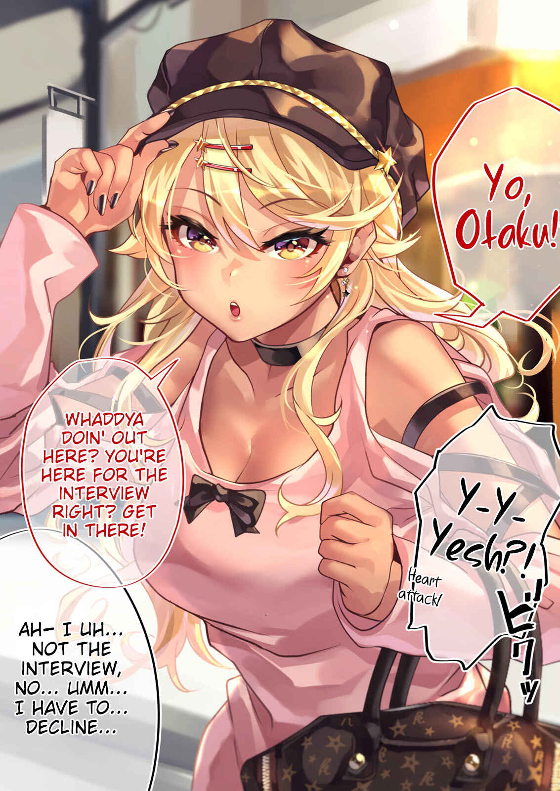 Page 8 Chapter 30.1 This Gyaru Will Date the Otaku in 100 Days