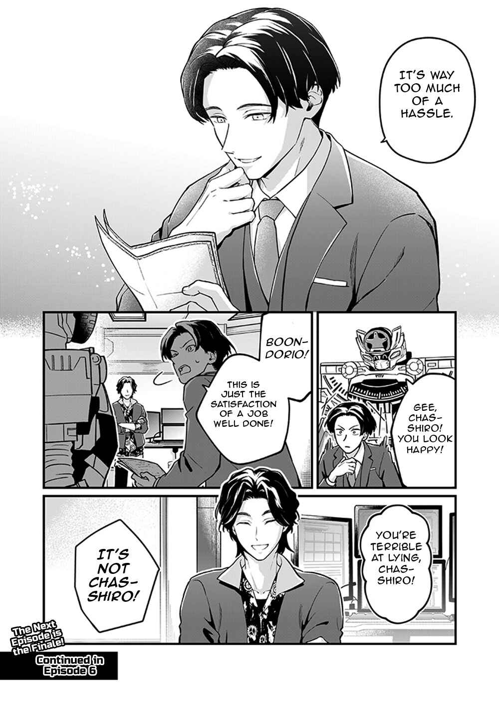 Page 24 Chapter 5 Bakuage Sentai Boonboomger formation lap - The Informants Secrets (Your Eyes Only)