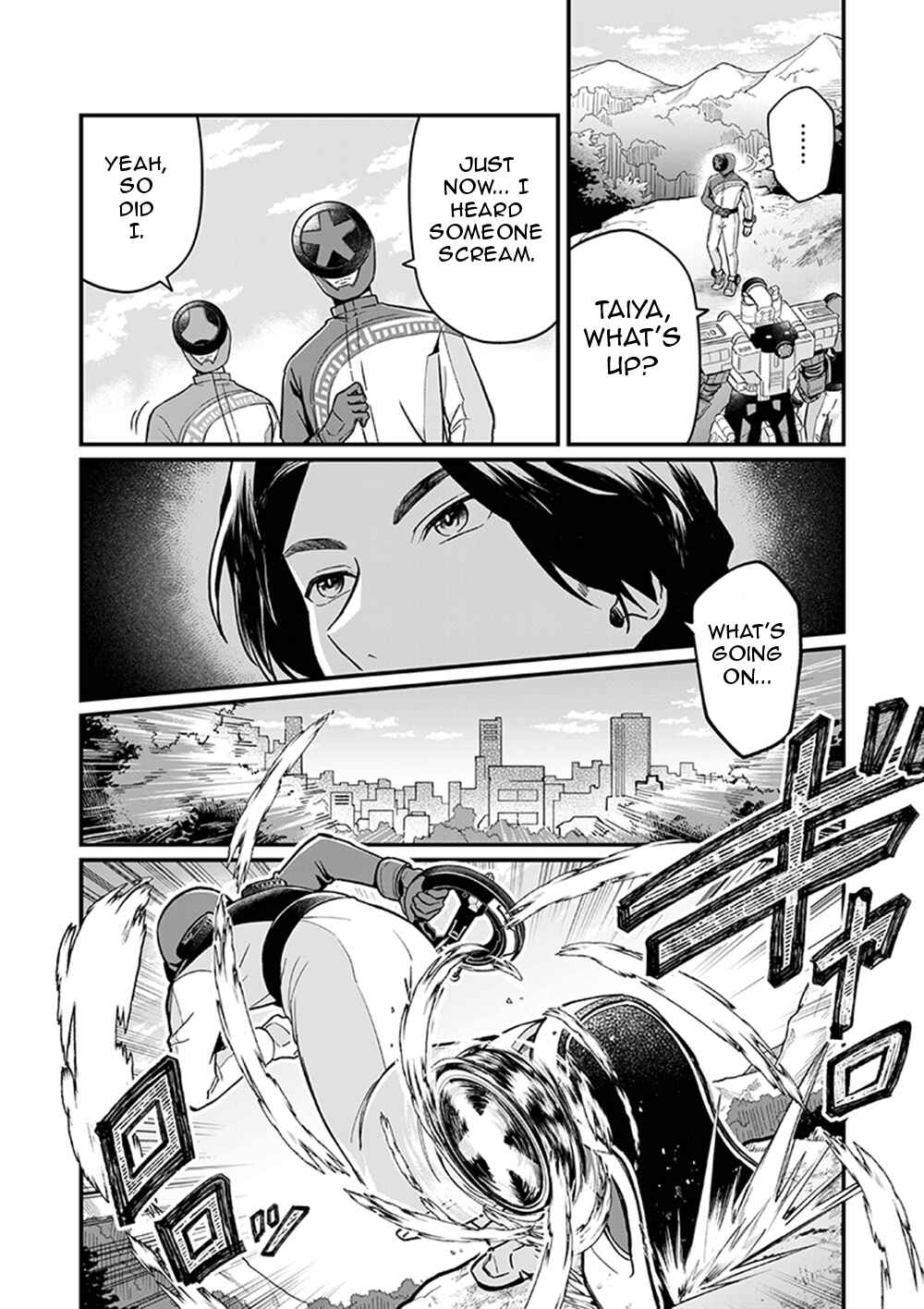 Page 8 Chapter 6 Bakuage Sentai Boonboomger formation lap - The Informants Secrets (Your Eyes Only)
